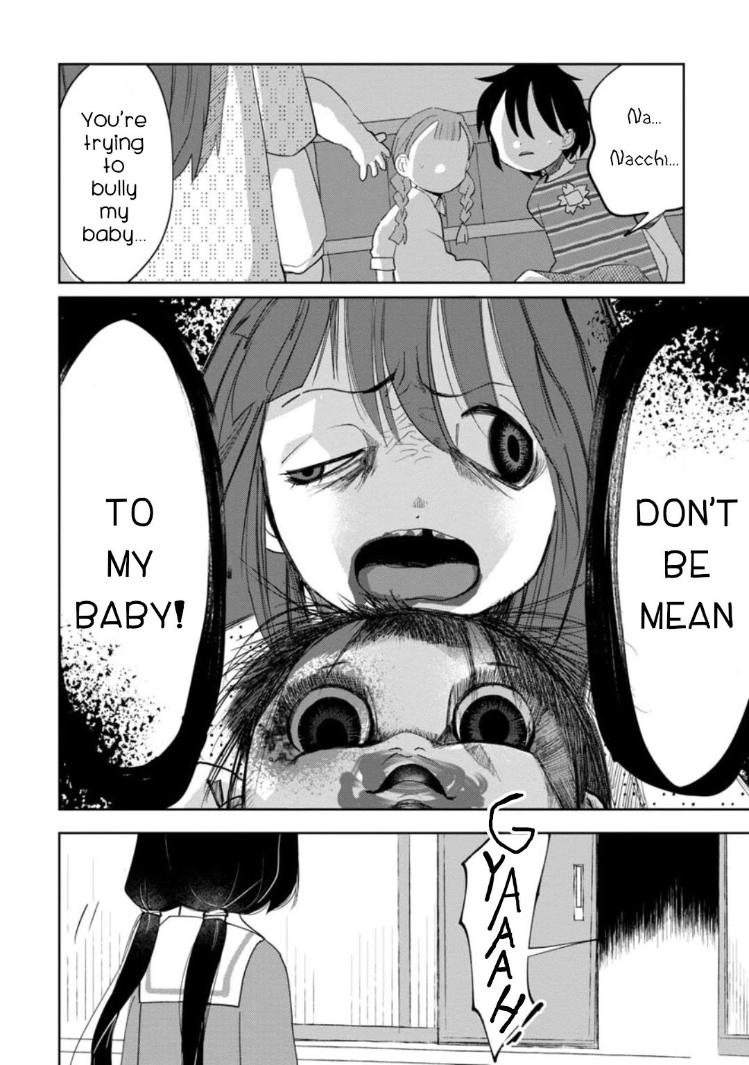 Kaya-chan isn't scary Chapter 12 page 14 - Chapter 12: Baby dolls are not scary