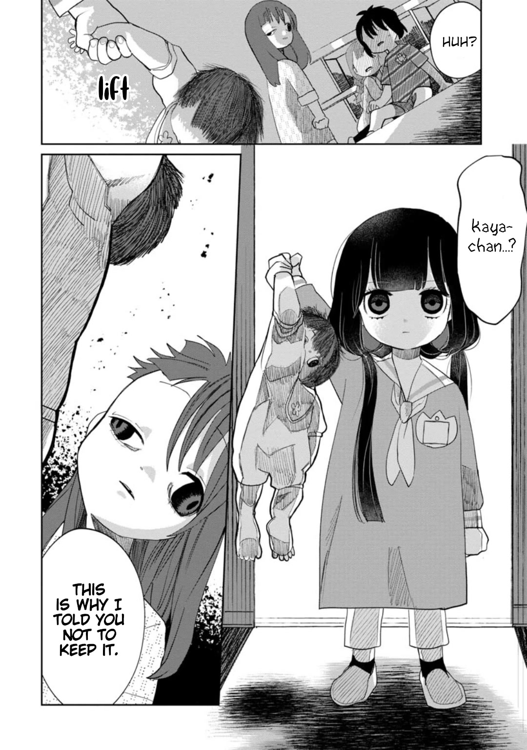 Kaya-chan isn't scary Chapter 12 page 16 - Chapter 12: Baby dolls are not scary