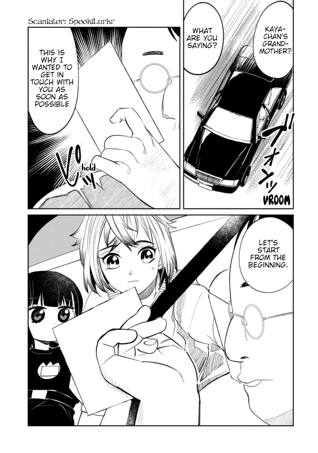Kaya-chan isn't scary Chapter 14 page 1 - Chapter 14: Being picked up is not scary