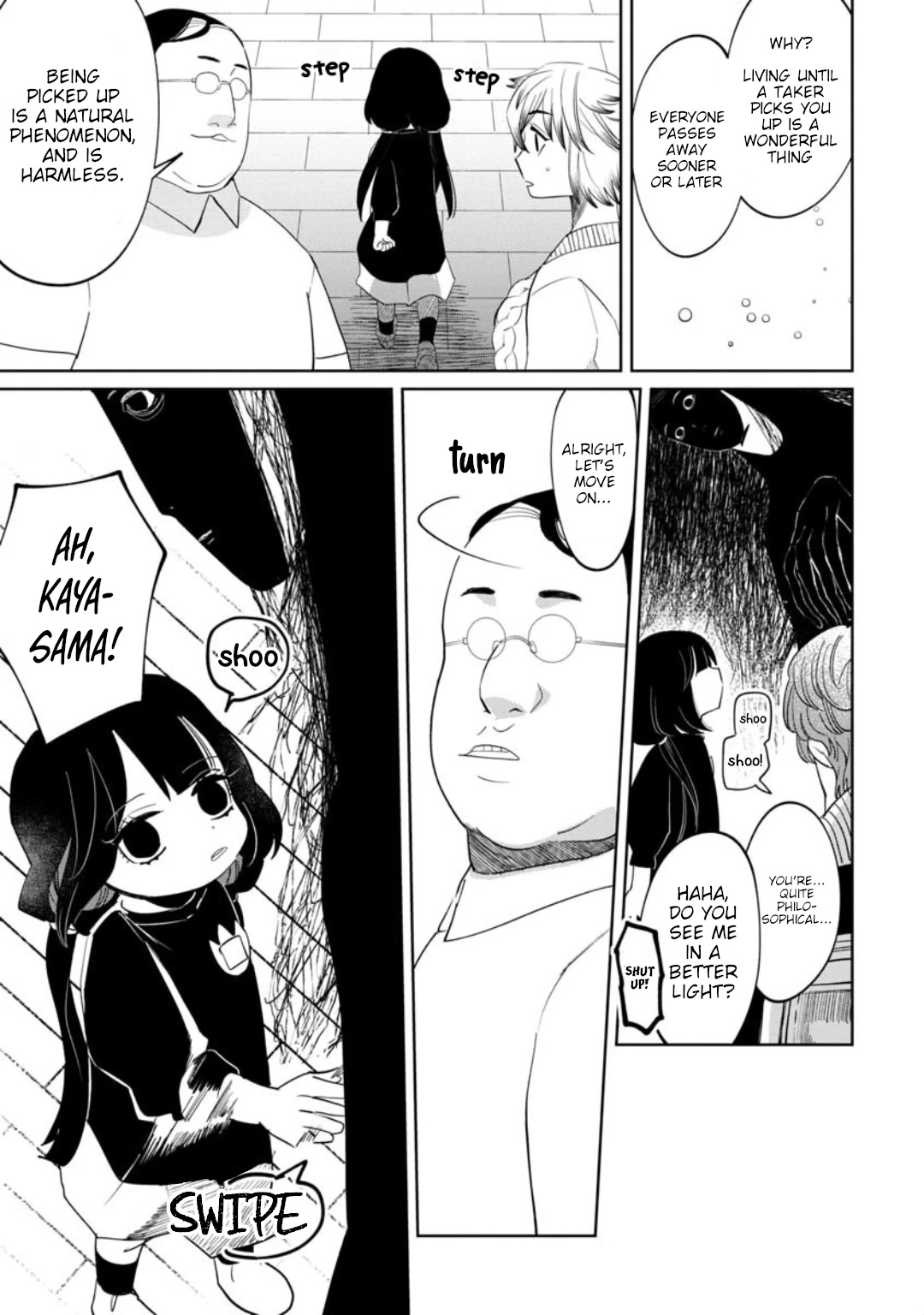 Kaya-chan isn't scary Chapter 14 page 9 - Chapter 14: Being picked up is not scary