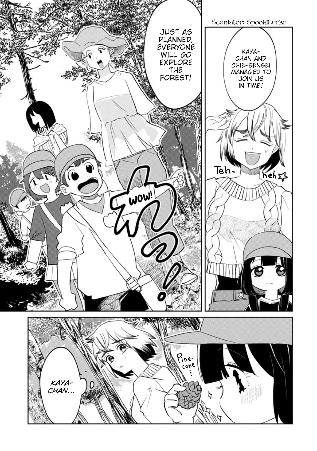 Kaya-chan isn't scary Chapter 16 page 1 - Chapter 16: Animals are not scary