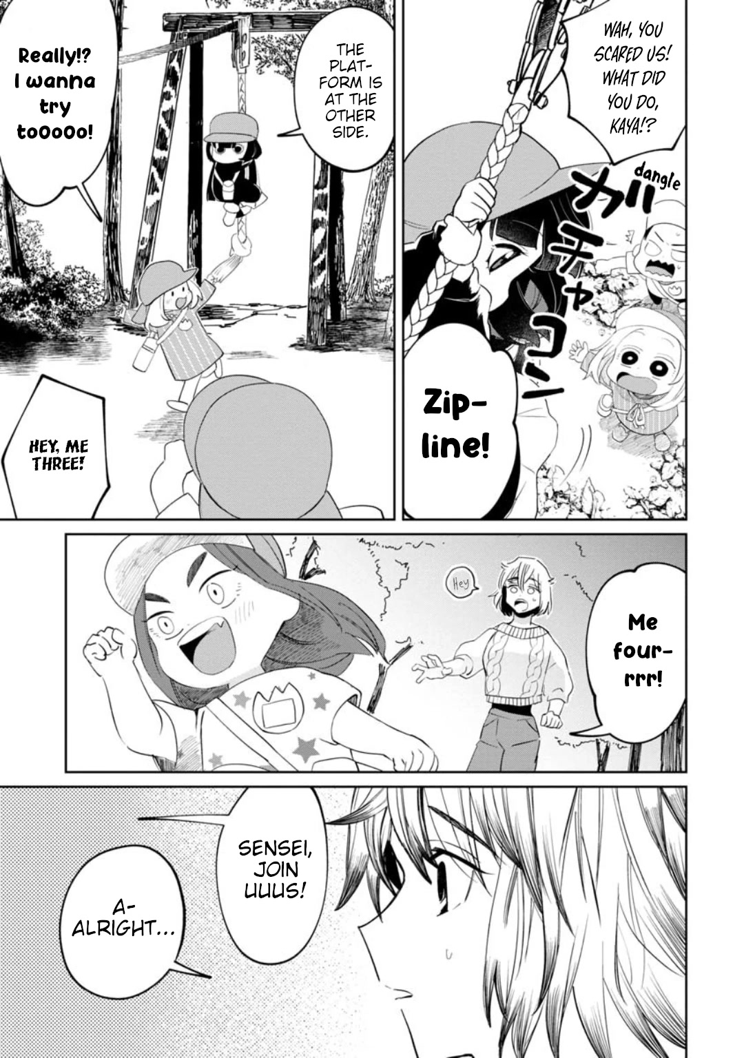 Kaya-chan isn't scary Chapter 16 page 19 - Chapter 16: Animals are not scary
