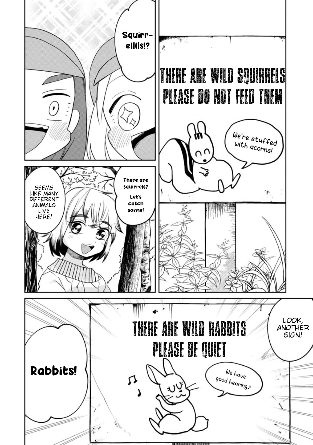 Kaya-chan isn't scary Chapter 16 page 4 - Chapter 16: Animals are not scary
