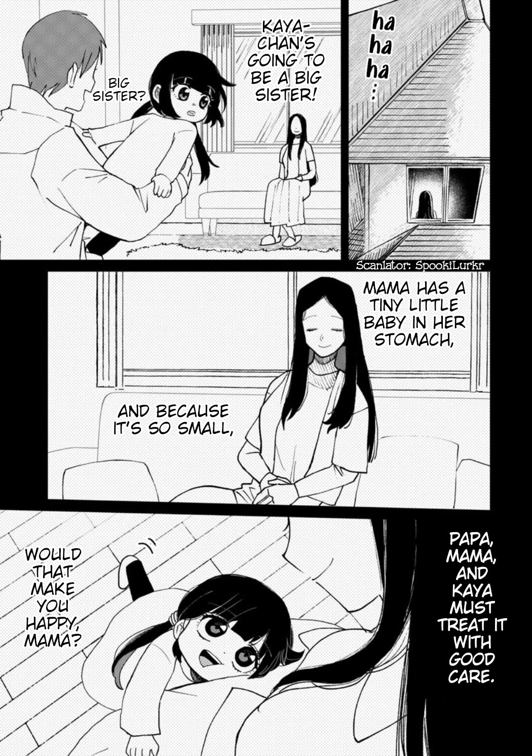 Kaya-chan isn't scary Chapter 21 page 1 - Chapter 21: Mirrors are not scary