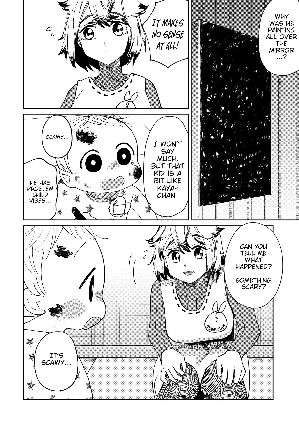 Kaya-chan isn't scary Chapter 21 page 8 - Chapter 21: Mirrors are not scary