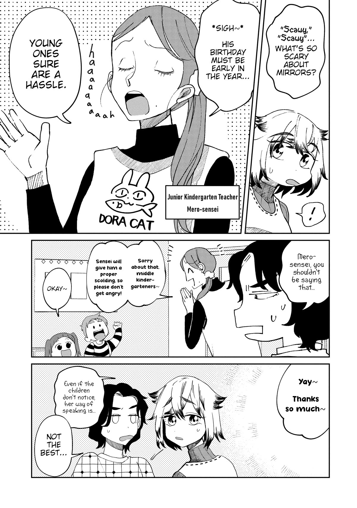 Kaya-chan isn't scary Chapter 21 page 9 - Chapter 21: Mirrors are not scary