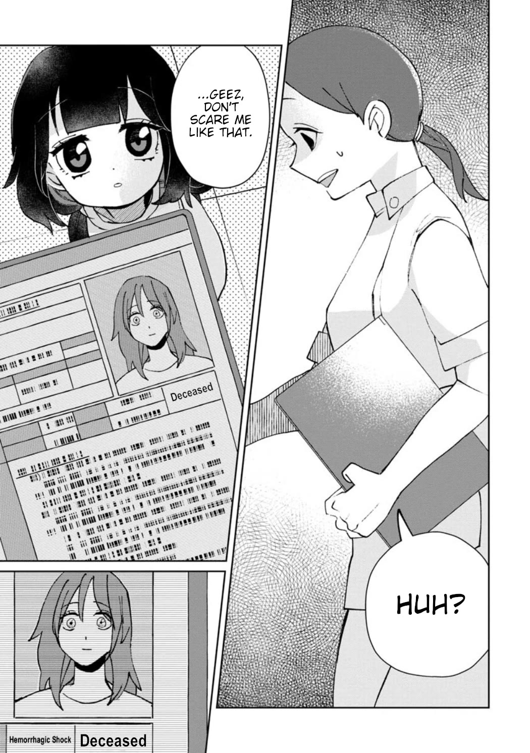 Kaya-chan isn't scary Chapter 22 page 17 - Chapter 22: Hospitals are not scary