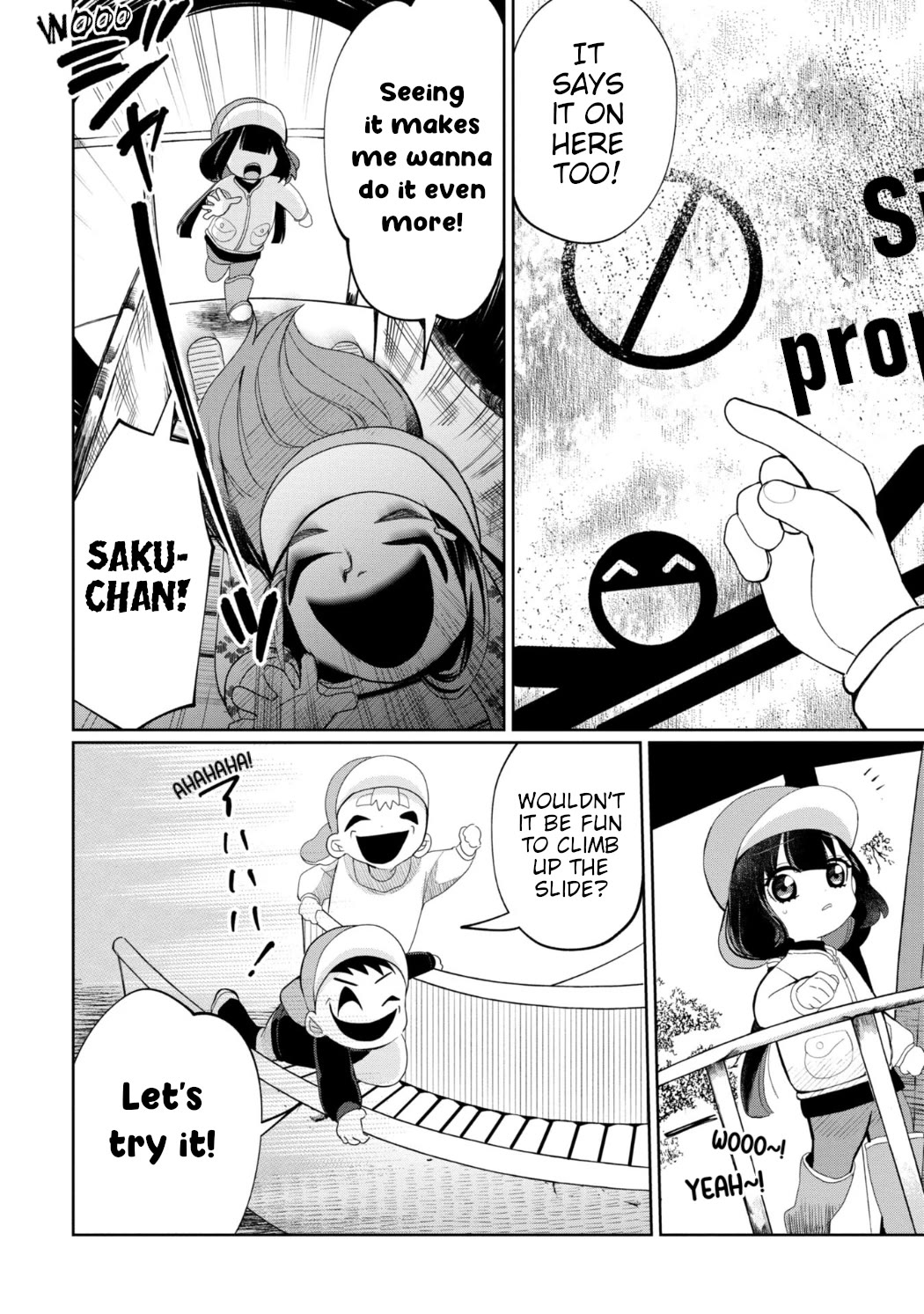 Kaya-chan isn't scary Chapter 24 page 10 - Chapter 24: Playground equipment is not scary