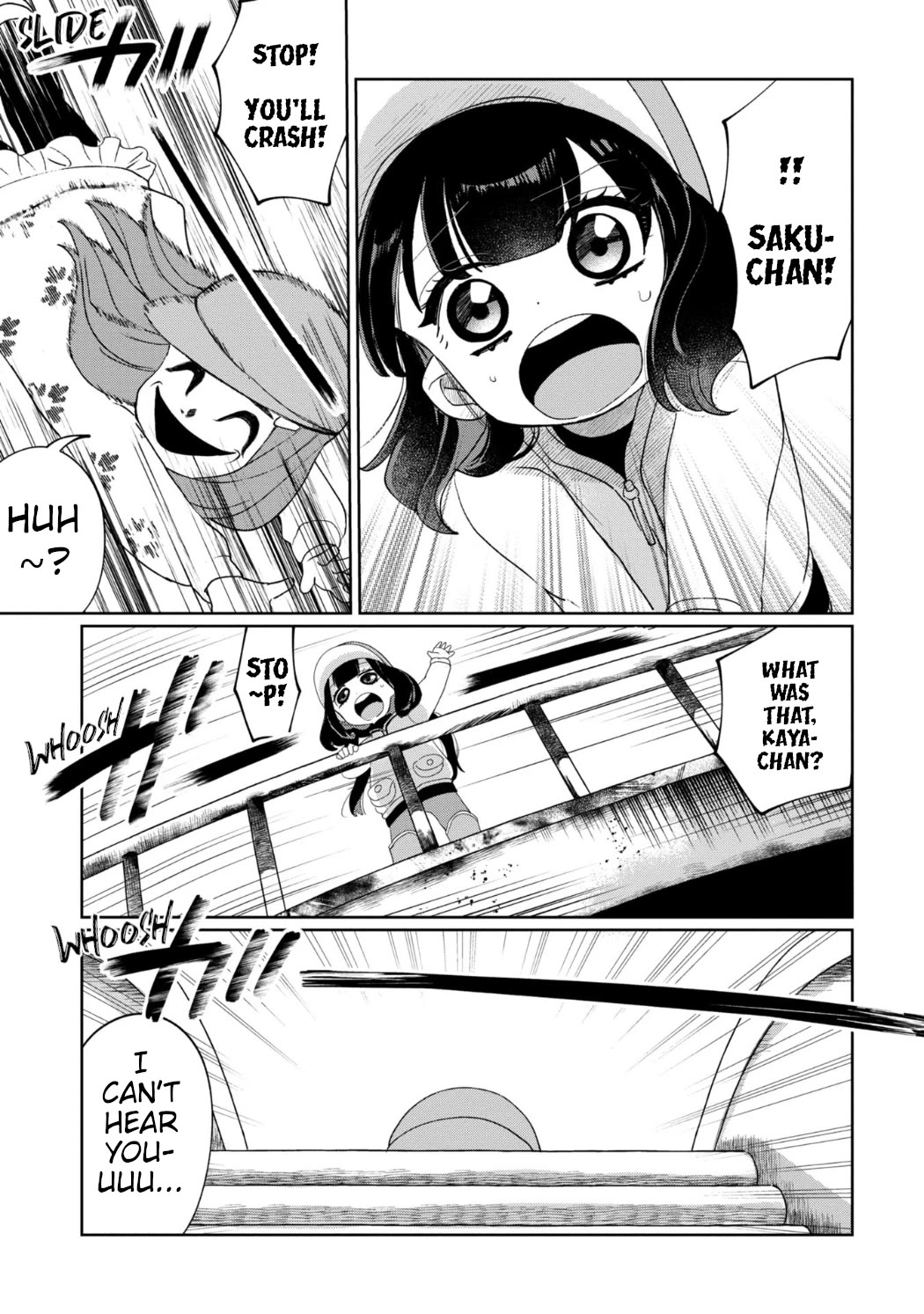 Kaya-chan isn't scary Chapter 24 page 11 - Chapter 24: Playground equipment is not scary