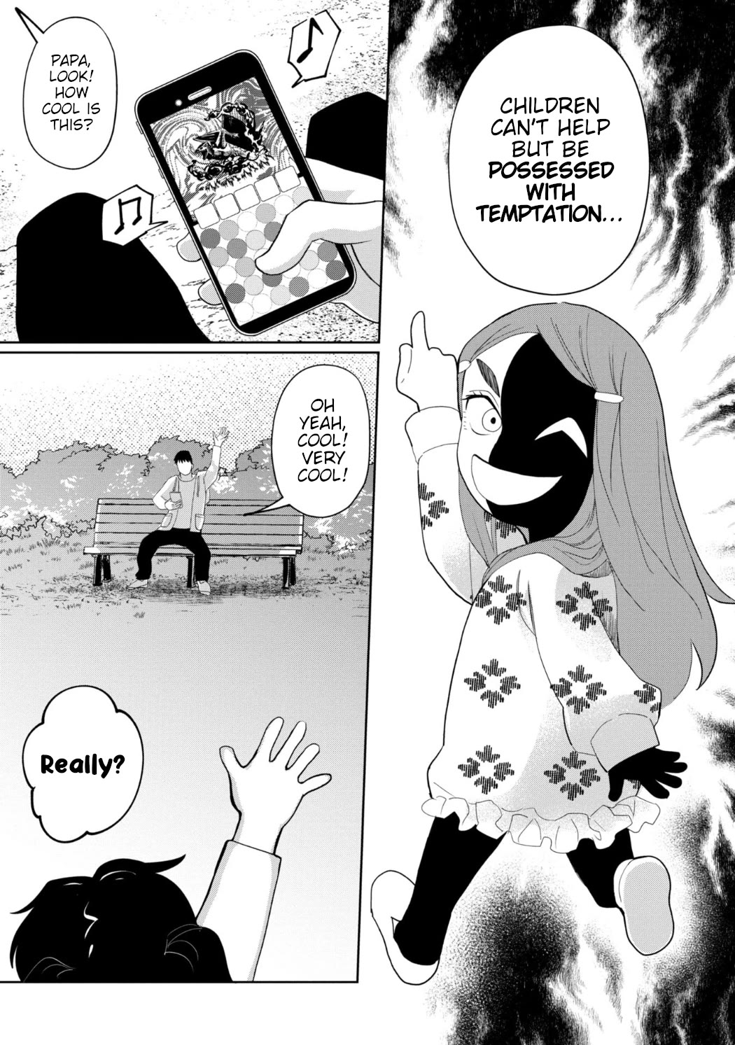 Kaya-chan isn't scary Chapter 24 page 17 - Chapter 24: Playground equipment is not scary