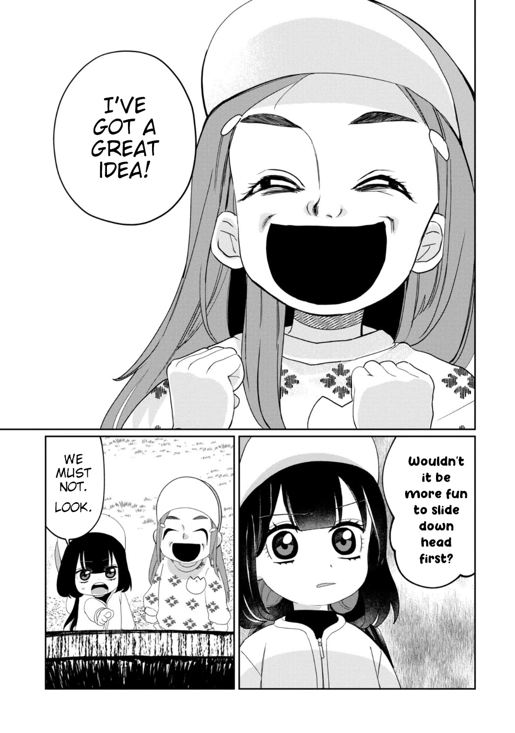 Kaya-chan isn't scary Chapter 24 page 9 - Chapter 24: Playground equipment is not scary