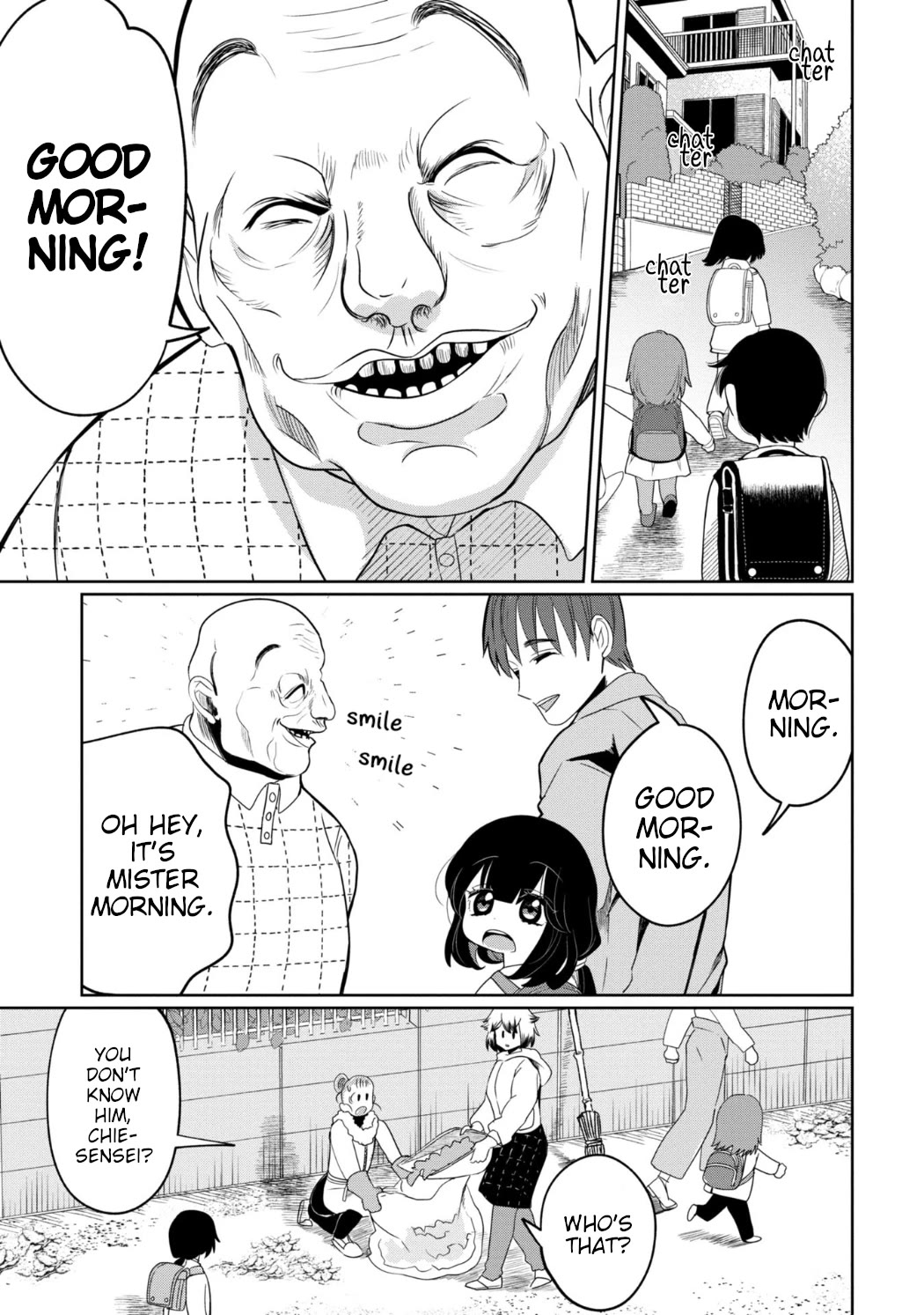 Kaya-chan isn't scary Chapter 26 page 5 - Chapter 26: "Good morning" is not scary