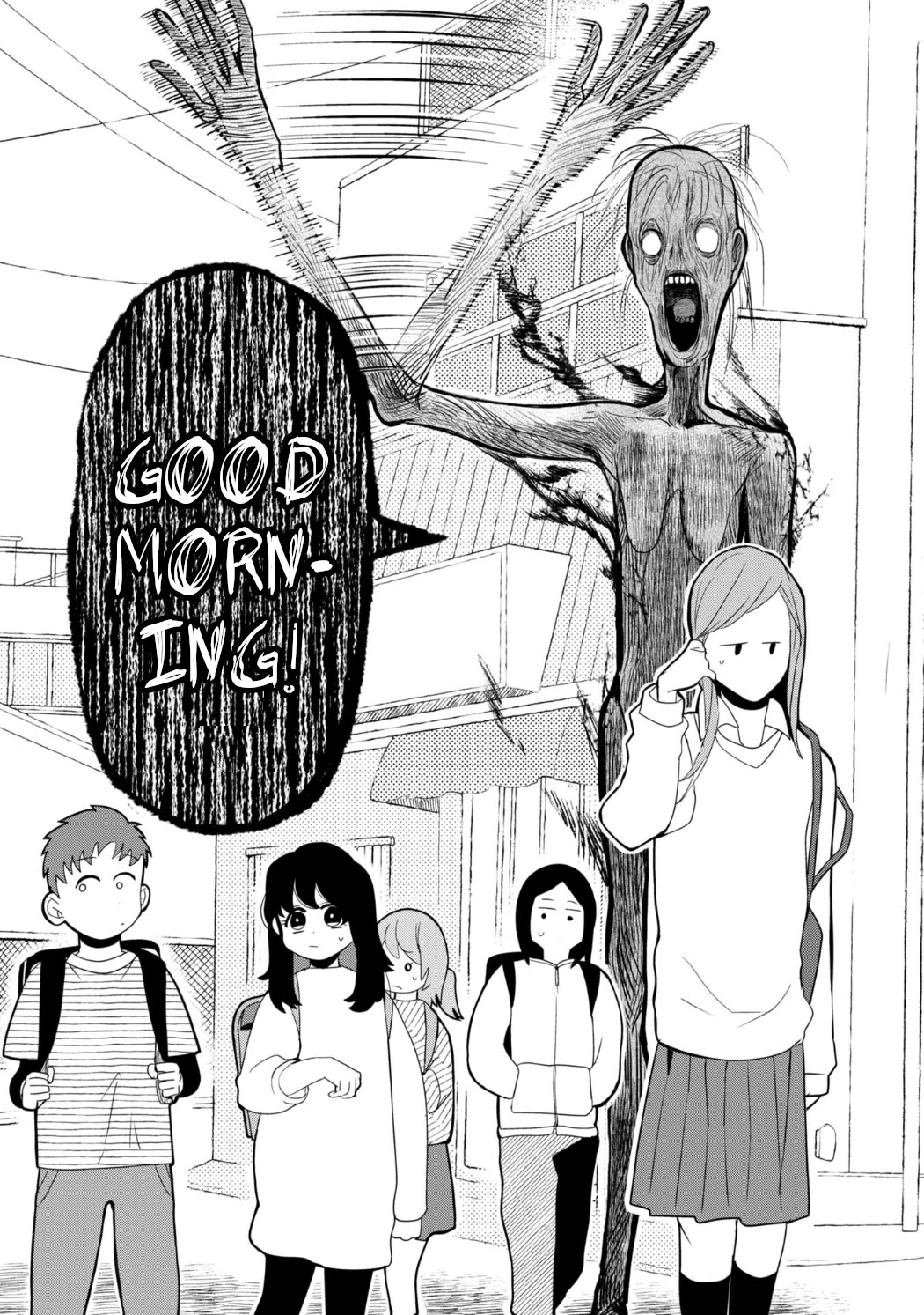 Kaya-chan isn't scary Chapter 26 page 9 - Chapter 26: "Good morning" is not scary