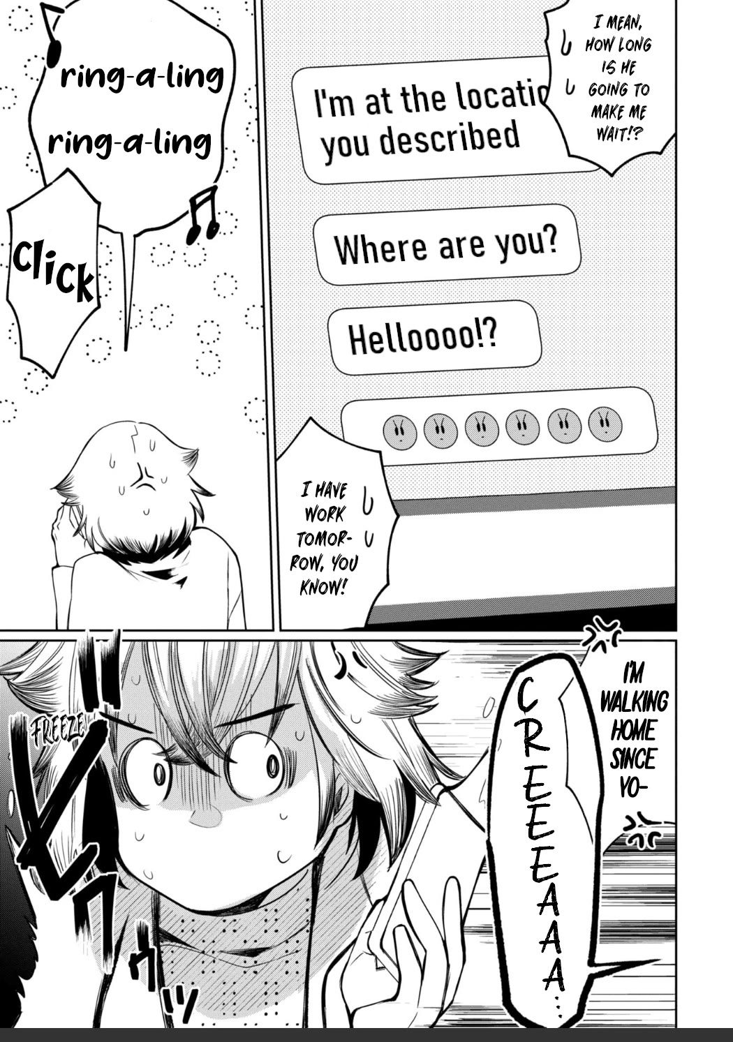 Kaya-chan isn't scary Chapter 27 page 8 - Chapter 27: Inversions are not scary