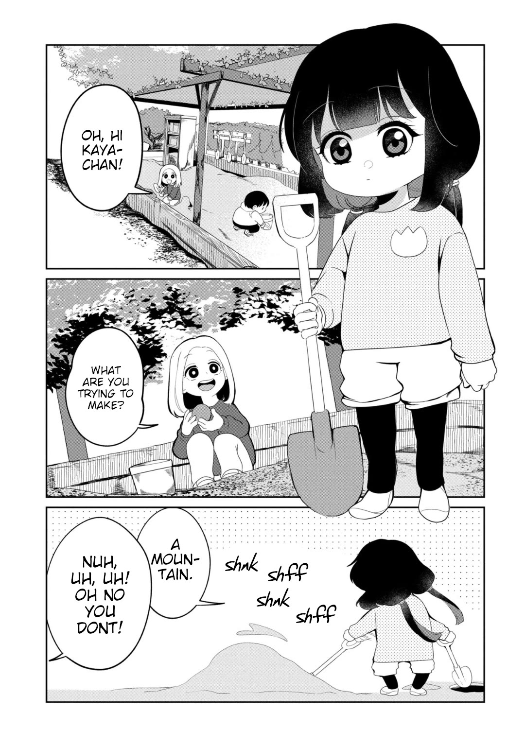 Kaya-chan isn't scary Chapter 28 page 5 - Chapter 28: Sandboxes are not scary