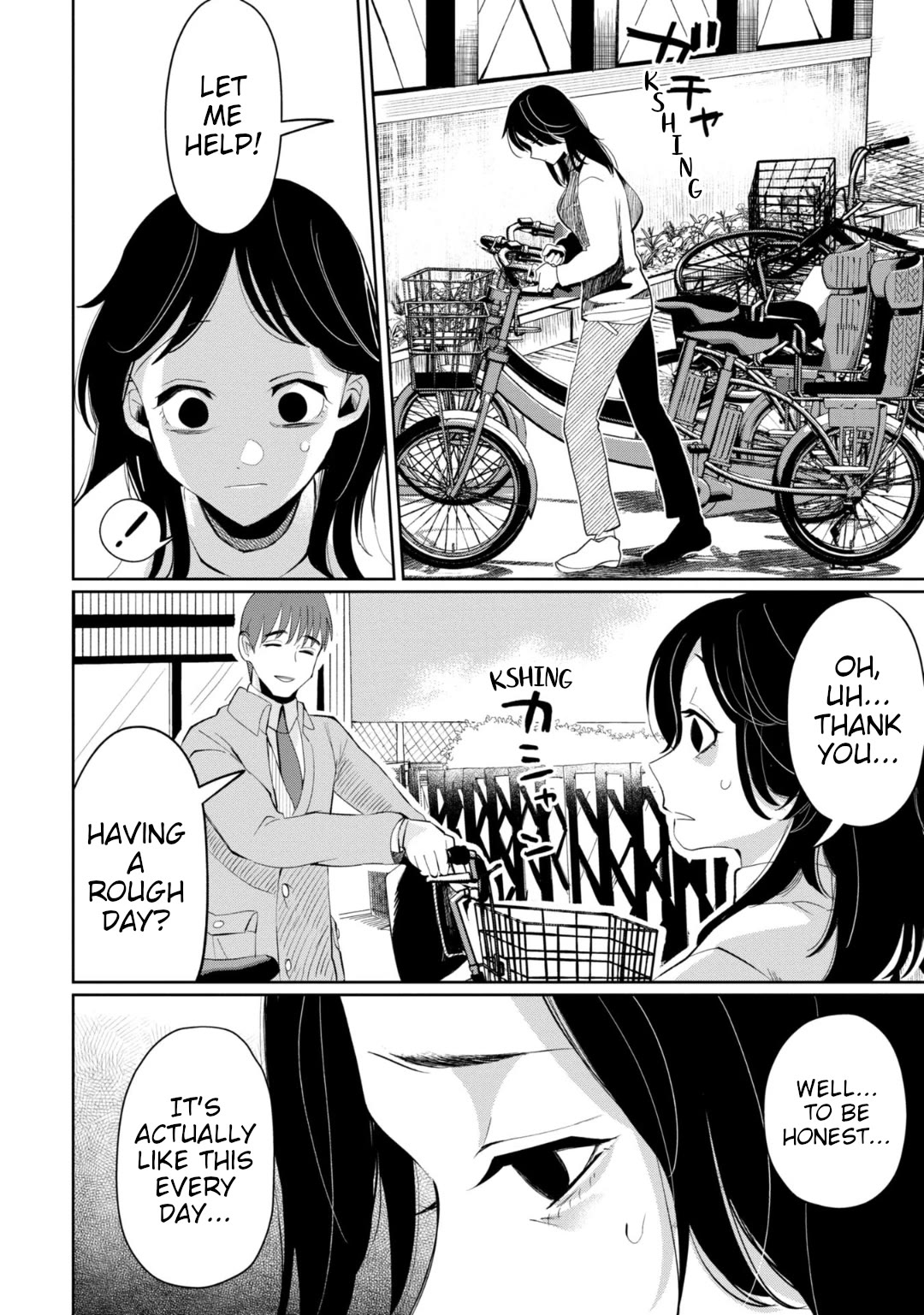 Kaya-chan isn't scary Chapter 29 page 8 - Chapter 29: Bicycles are not scary