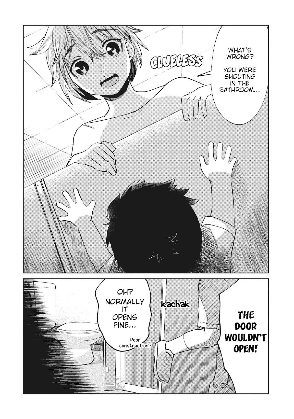 Kaya-chan isn't scary Chapter 3 page 2 - Chapter 3: Toilets are not scary