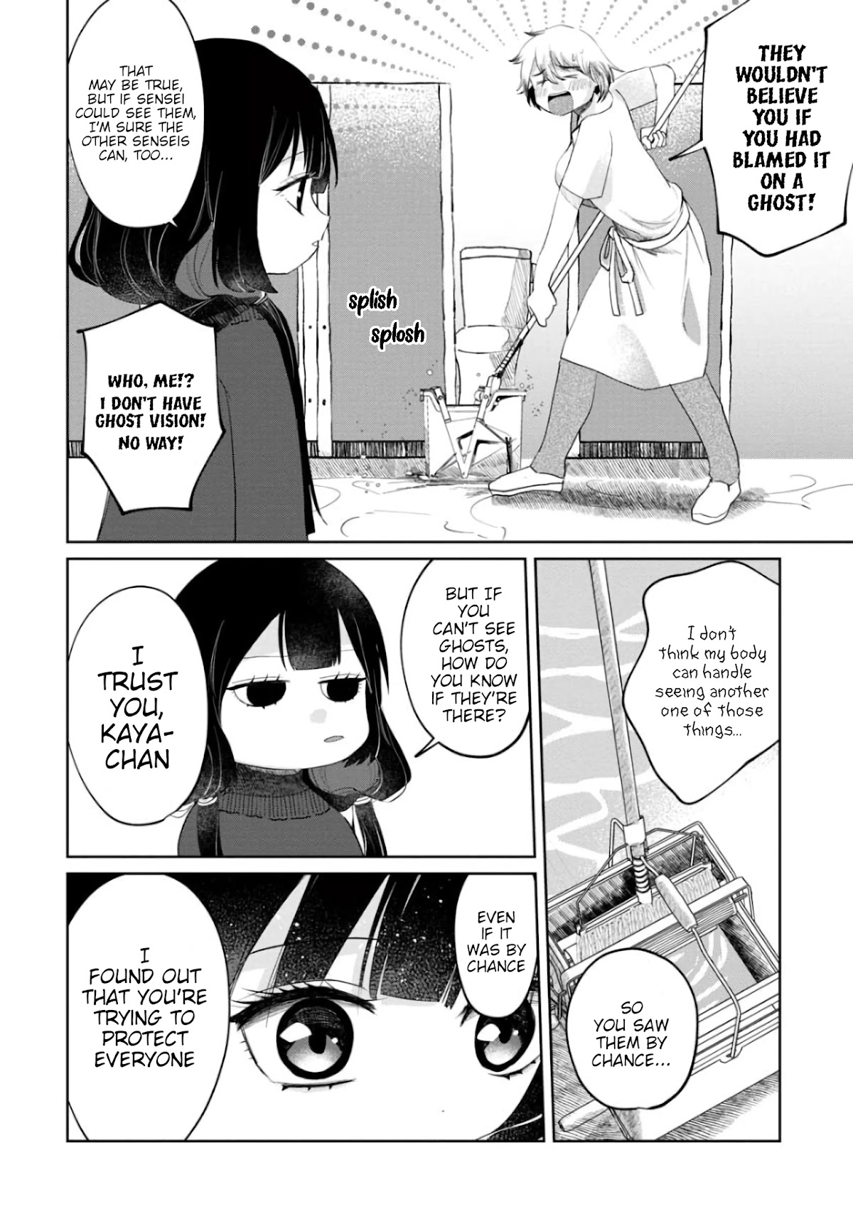 Kaya-chan isn't scary Chapter 3 page 21 - Chapter 3: Toilets are not scary