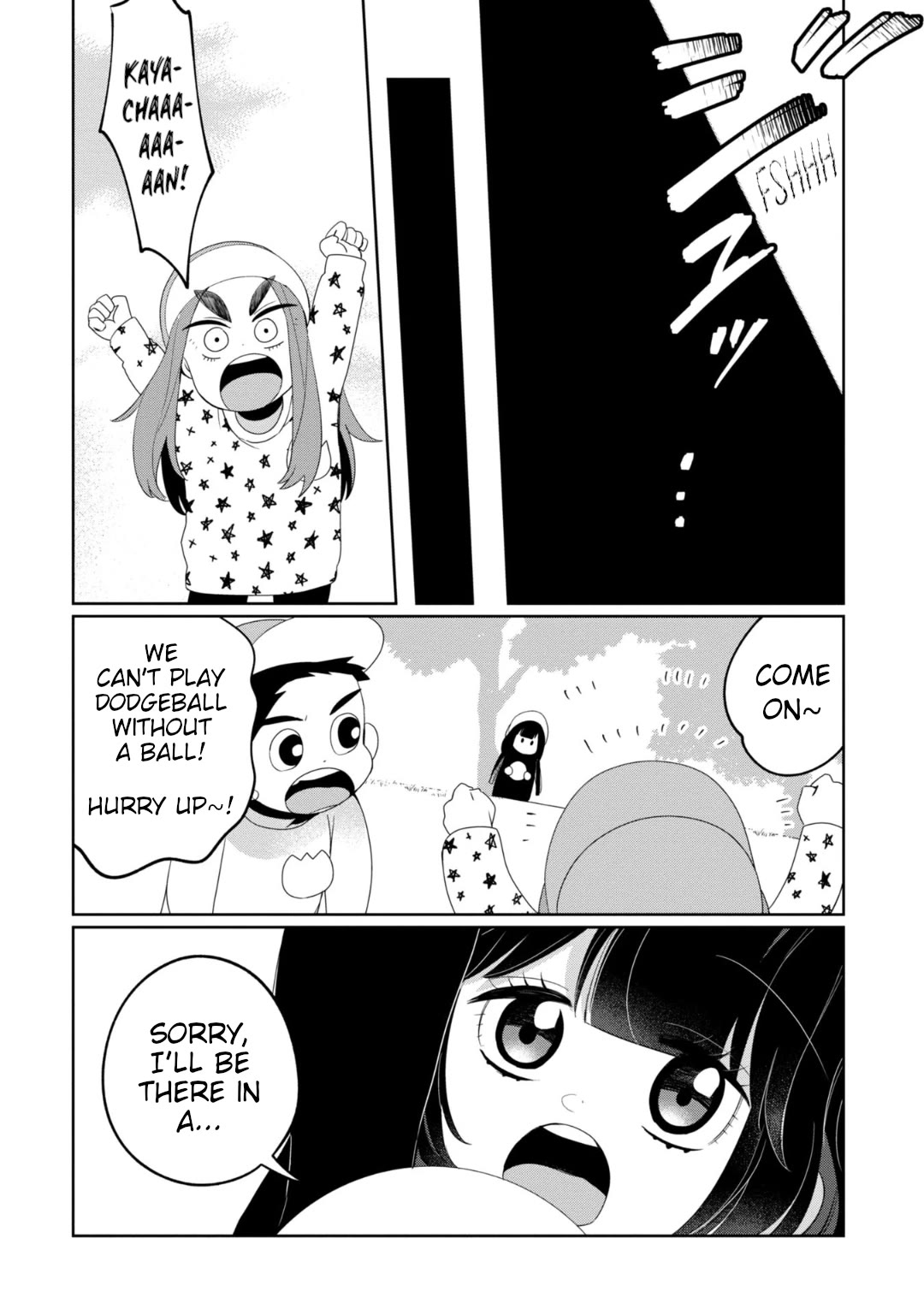 Kaya-chan isn't scary Chapter 30 page 18 - Chapter 30: "I'm watching you" is not scary