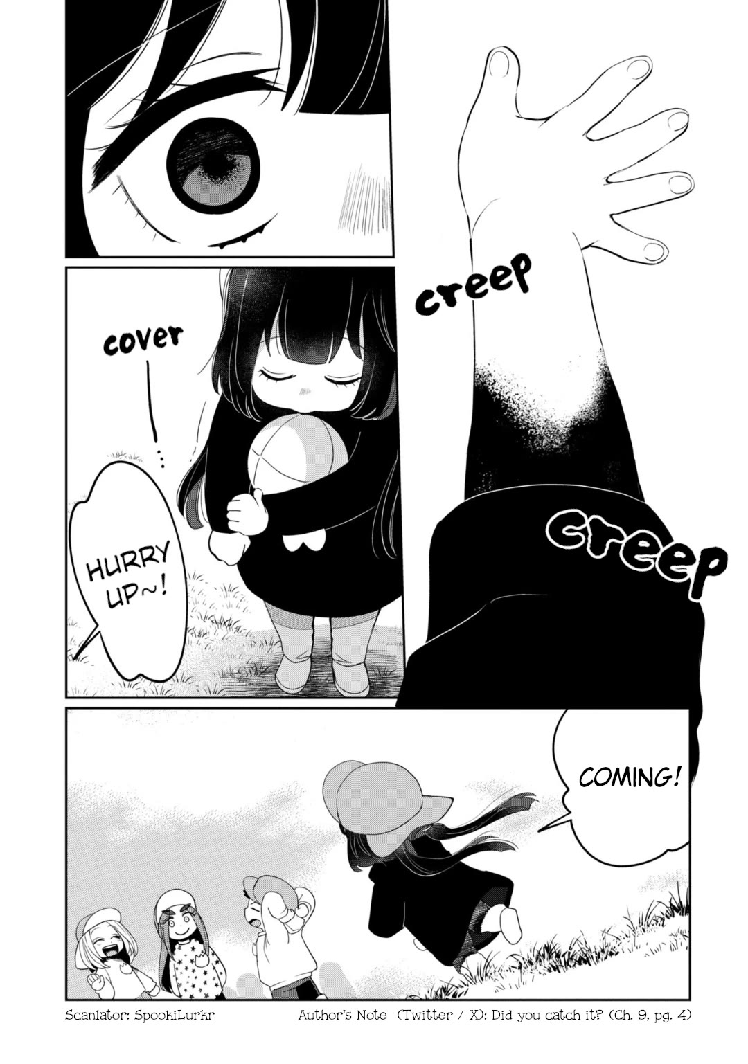 Kaya-chan isn't scary Chapter 30 page 19 - Chapter 30: "I'm watching you" is not scary