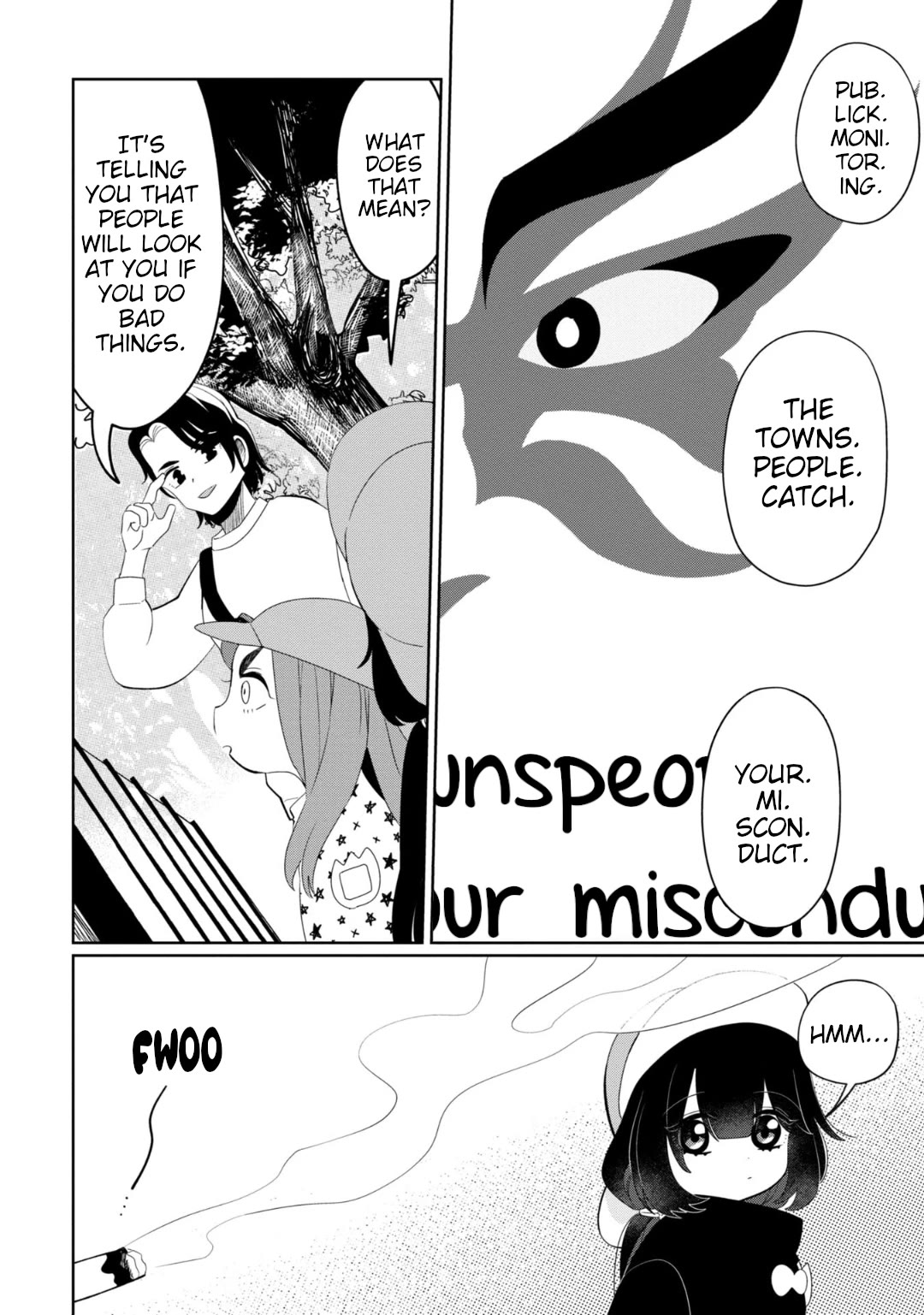 Kaya-chan isn't scary Chapter 30 page 6 - Chapter 30: "I'm watching you" is not scary