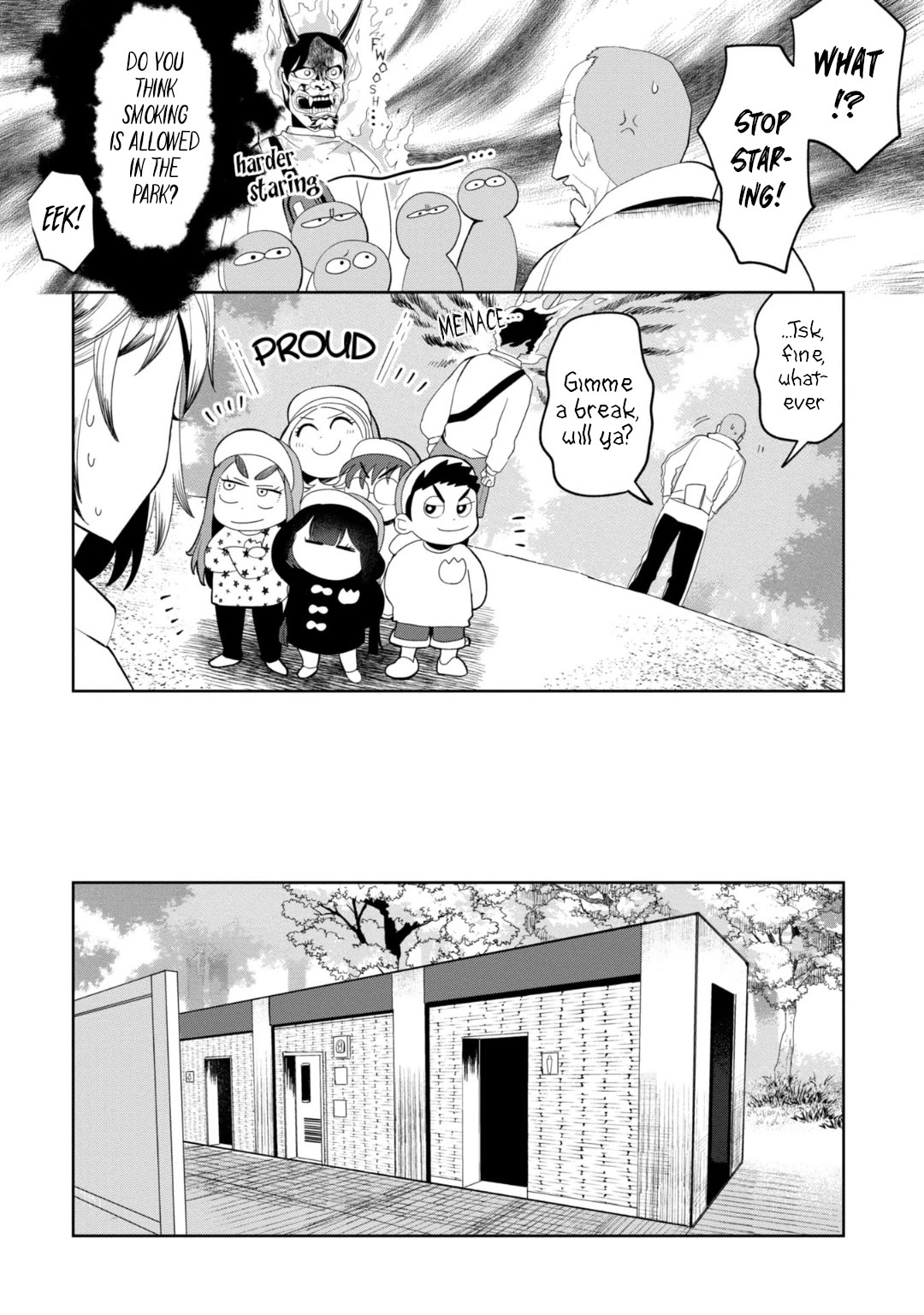 Kaya-chan isn't scary Chapter 30 page 8 - Chapter 30: "I'm watching you" is not scary
