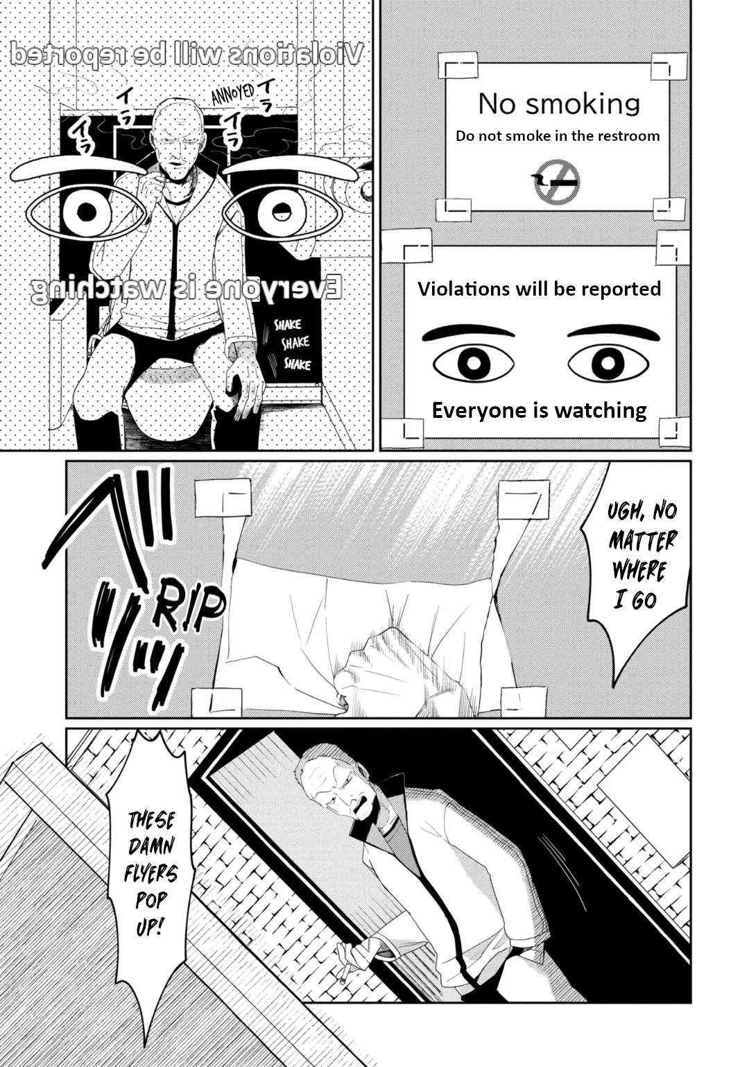 Kaya-chan isn't scary Chapter 30 page 9 - Chapter 30: "I'm watching you" is not scary