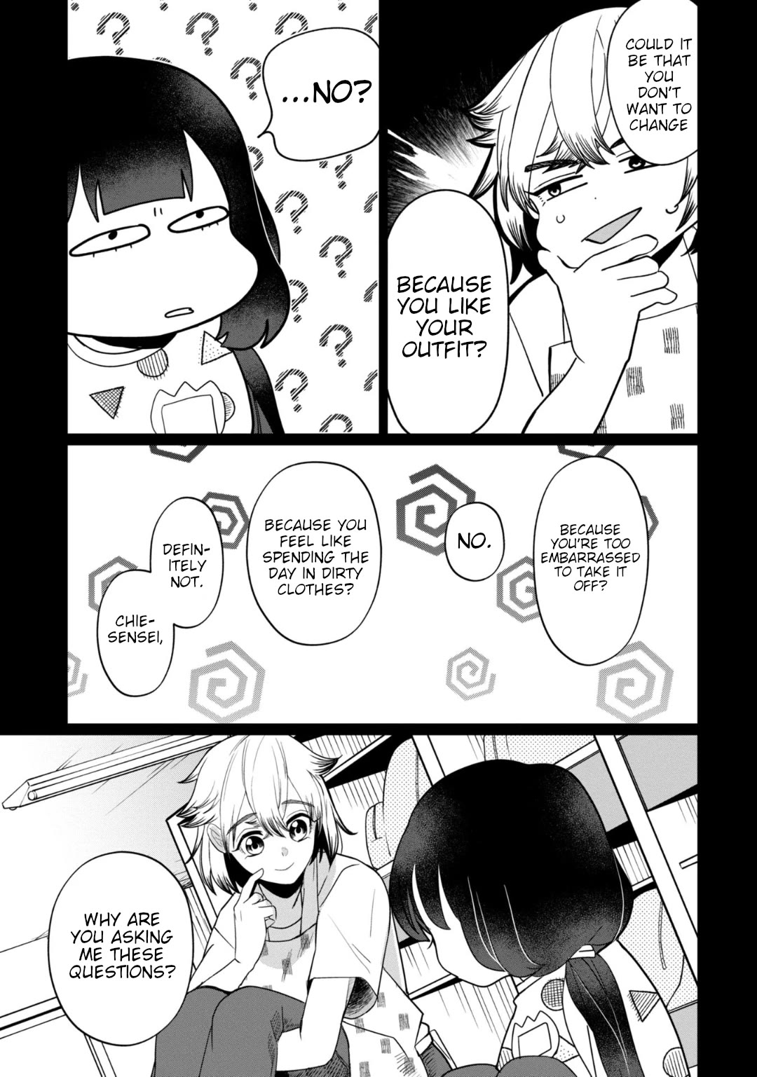 Kaya-chan isn't scary Chapter 35 page 13 - Chapter 35: Chie-sensei isn't scary