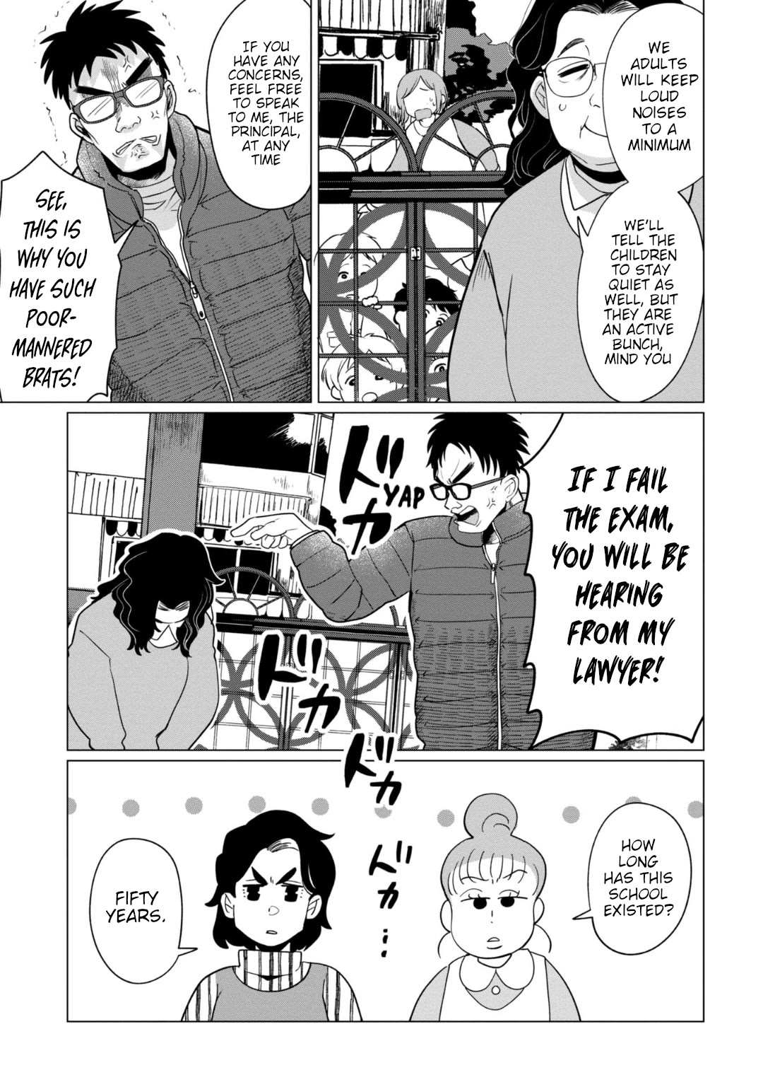 Kaya-chan isn't scary Chapter 36 page 9 - Chapter 36: Loud voices are not scary