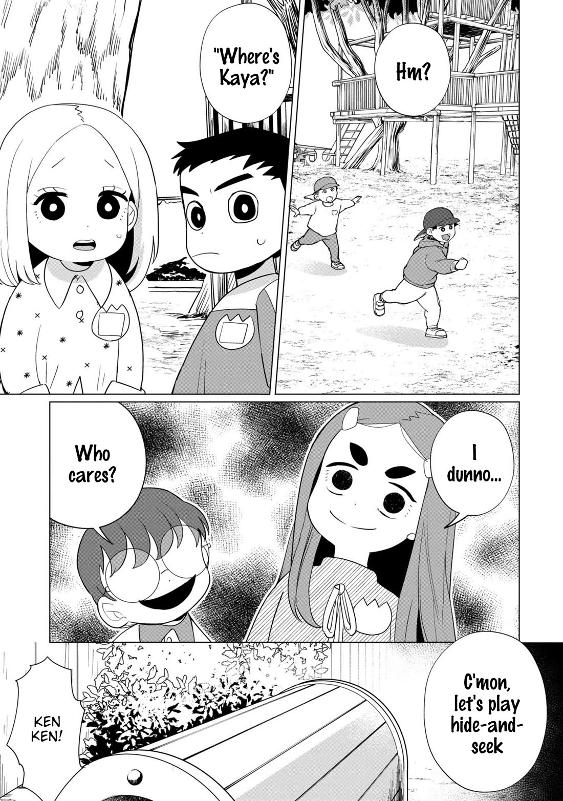 Kaya-chan isn't scary Chapter 37.2 page 1 - Chapter 37.2: Hide-and-seek is not scary, Part 2