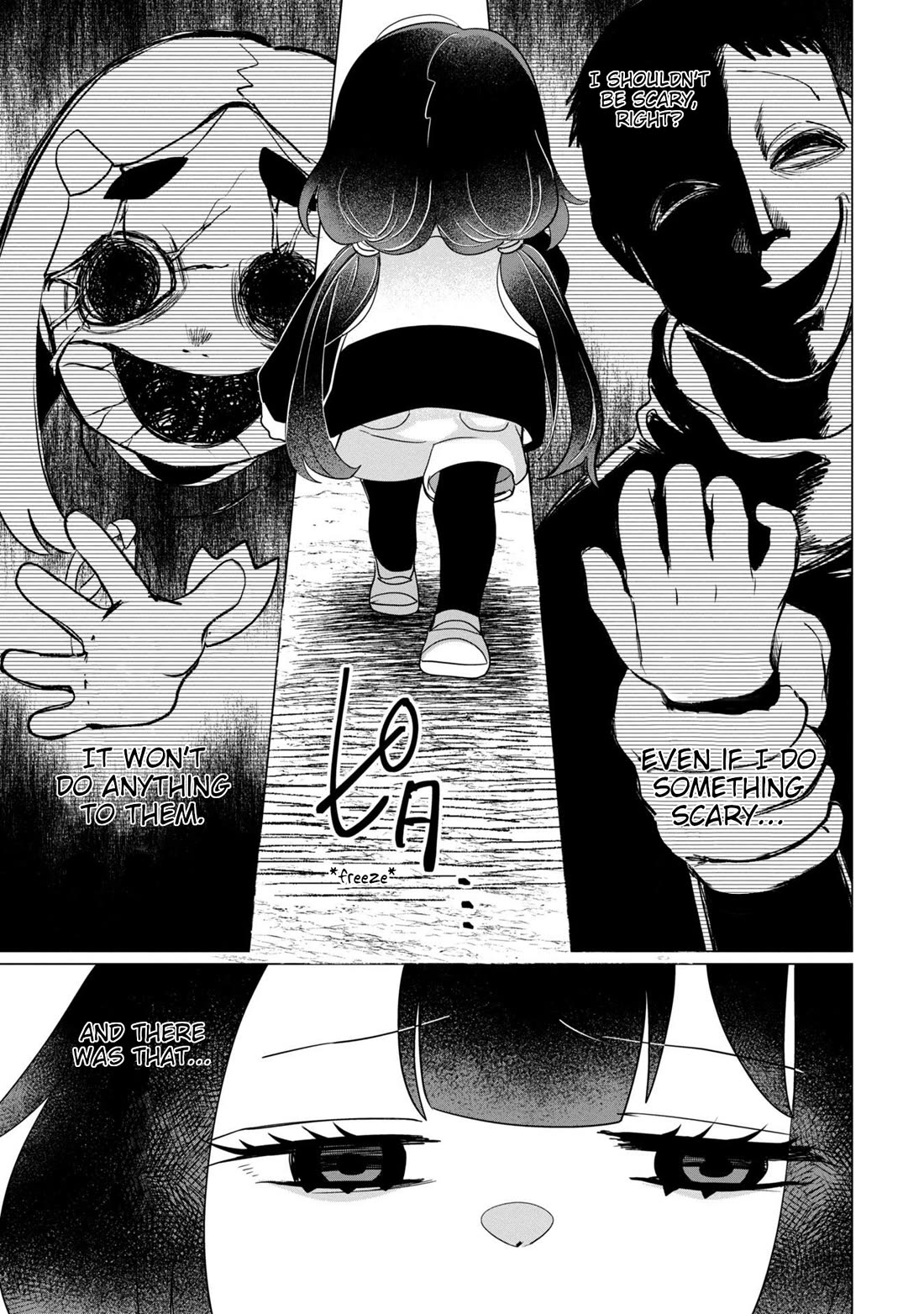 Kaya-chan isn't scary Chapter 37.2 page 9 - Chapter 37.2: Hide-and-seek is not scary, Part 2