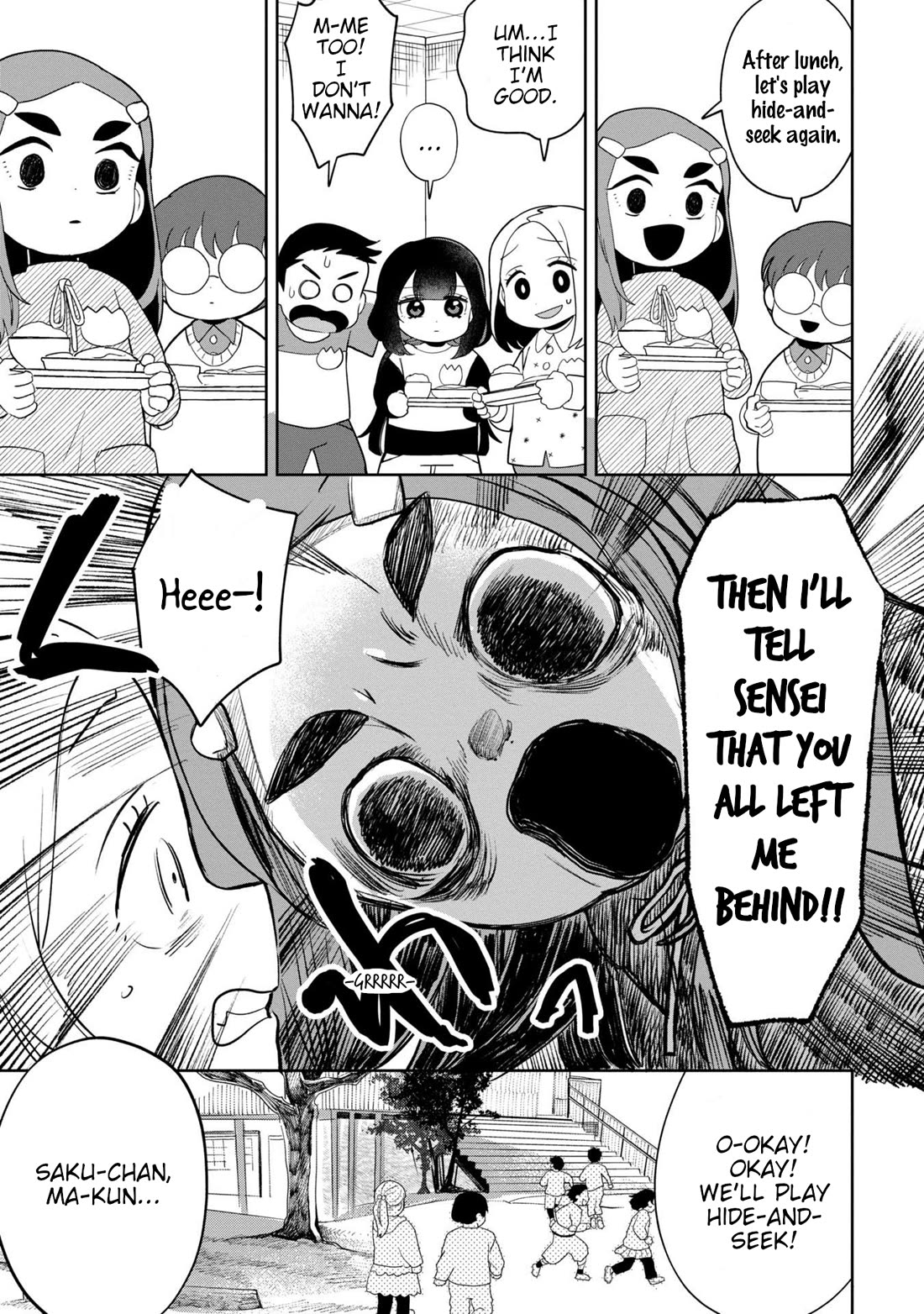 Kaya-chan isn't scary Chapter 37 page 19 - Chapter 37: Hide-and-seek is not scary