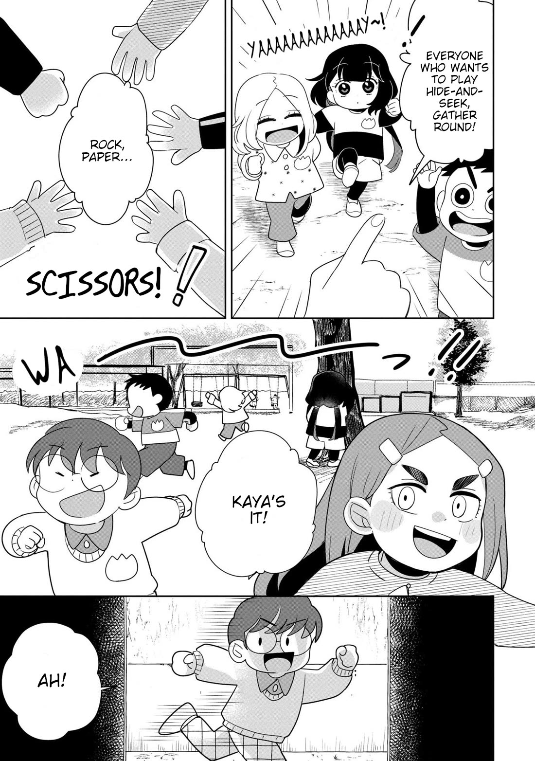 Kaya-chan isn't scary Chapter 37 page 9 - Chapter 37: Hide-and-seek is not scary