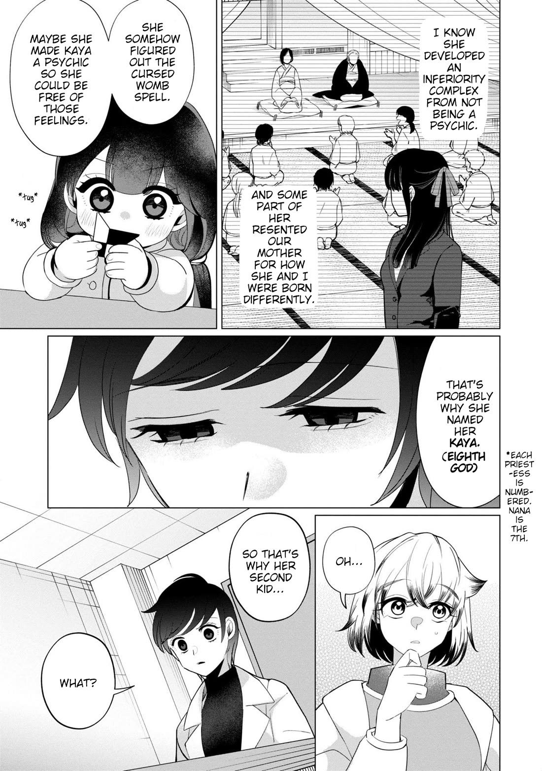 Kaya-chan isn't scary Chapter 39 page 9 - Chapter 39: Auntie Nana is not scary