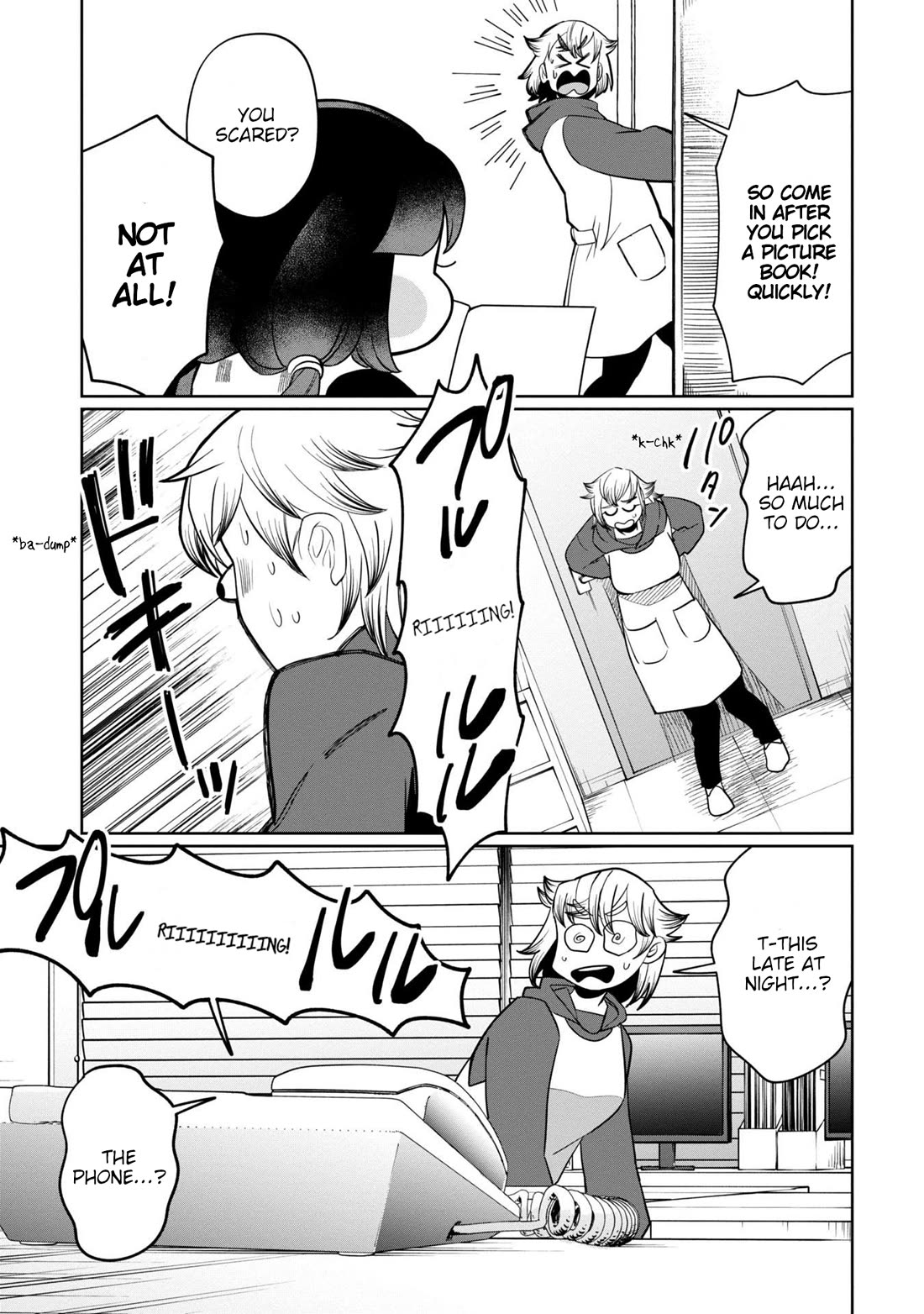 Kaya-chan isn't scary Chapter 40 page 7 - Chapter 40: Answering machines are not scary