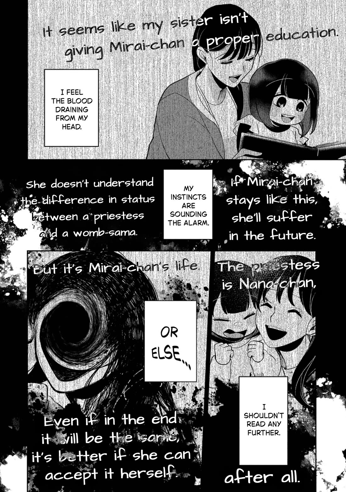 Kaya-chan isn't scary Chapter 43 page 22 - Chapter 43: The Ebisumori family is not scary