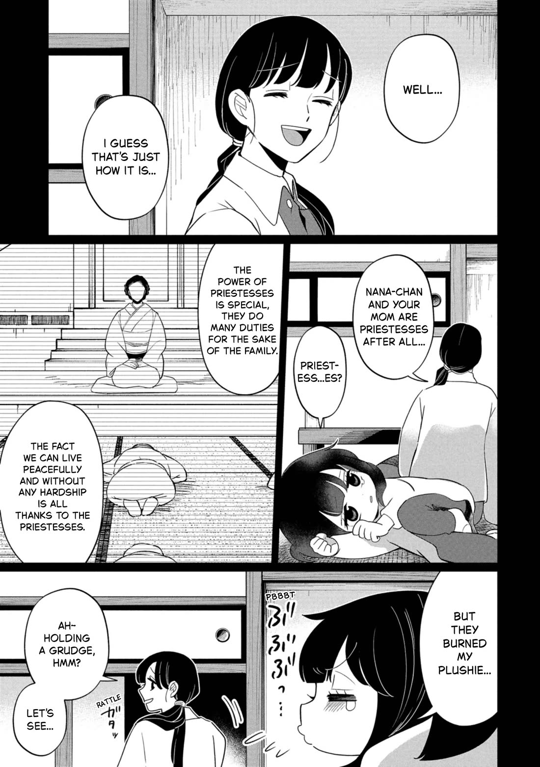 Kaya-chan isn't scary Chapter 43 page 7 - Chapter 43: The Ebisumori family is not scary