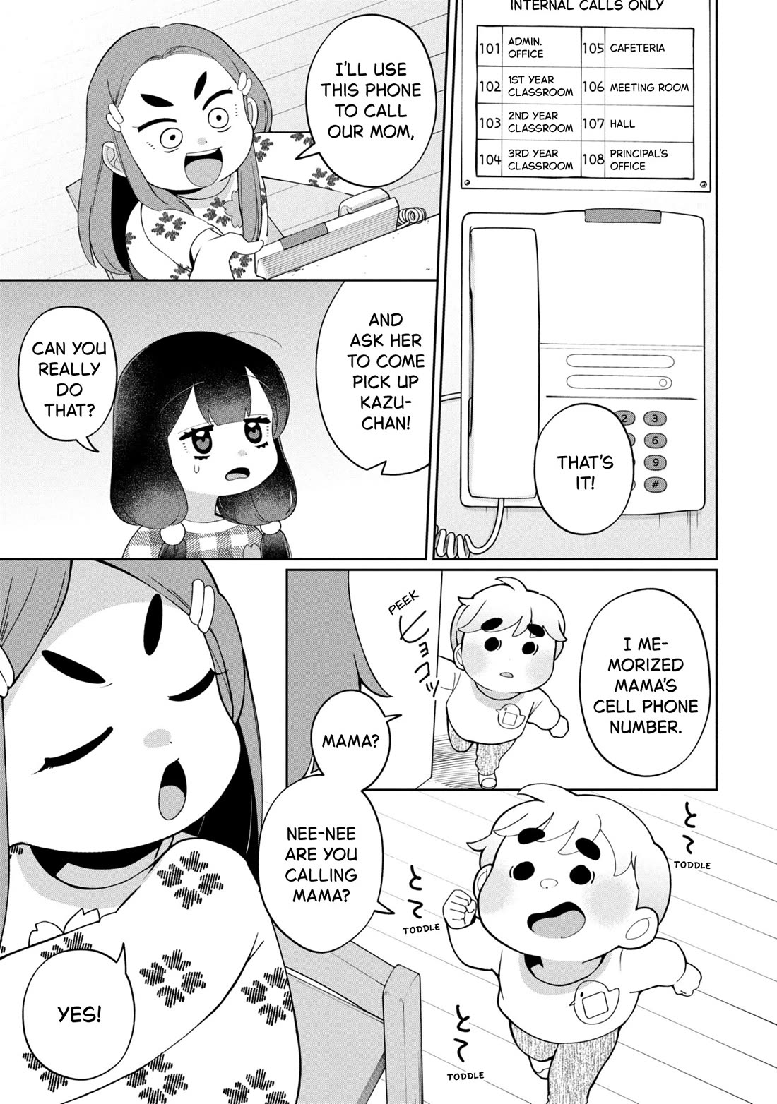 Kaya-chan isn't scary Chapter 48 page 11 - Chapter 48: Siblings are not scary