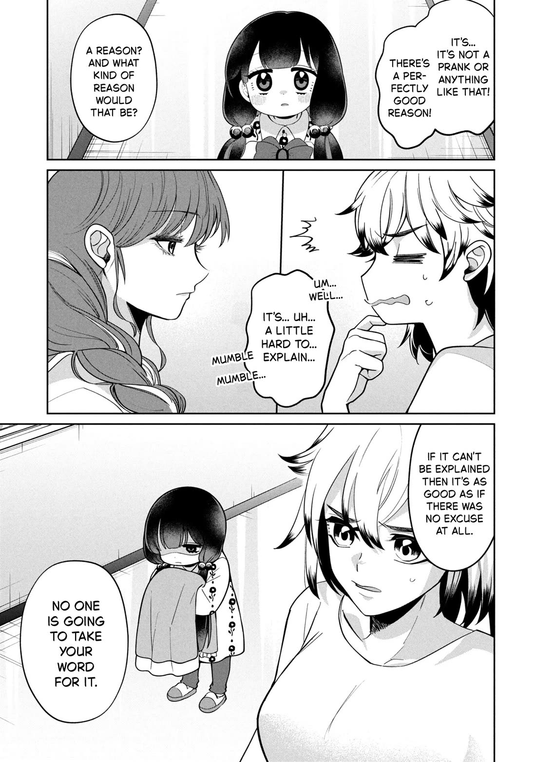 Kaya-chan isn't scary Chapter 50 page 13 - Chapter 50: Hand-me-downs aren't scary