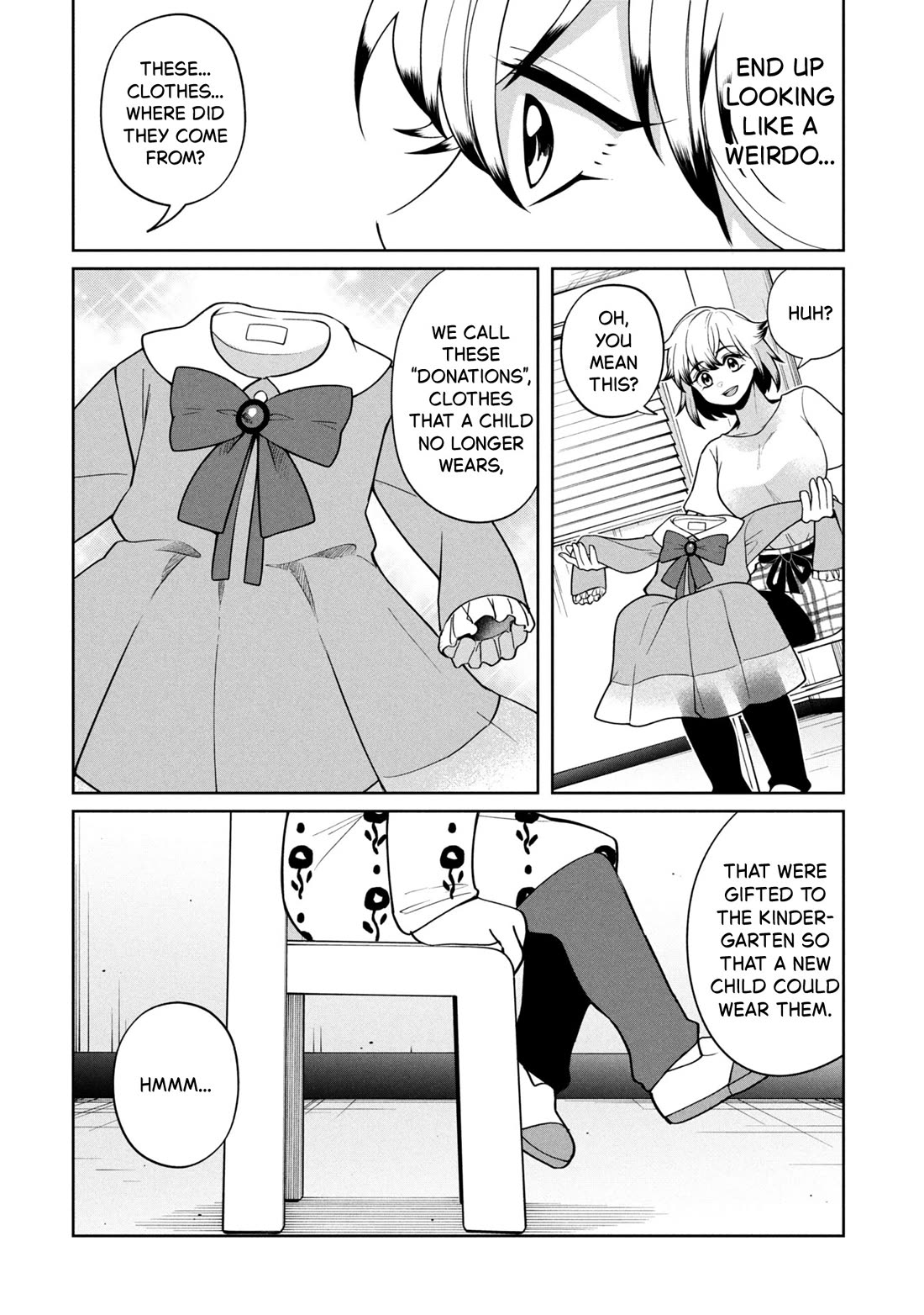 Kaya-chan isn't scary Chapter 50 page 16 - Chapter 50: Hand-me-downs aren't scary