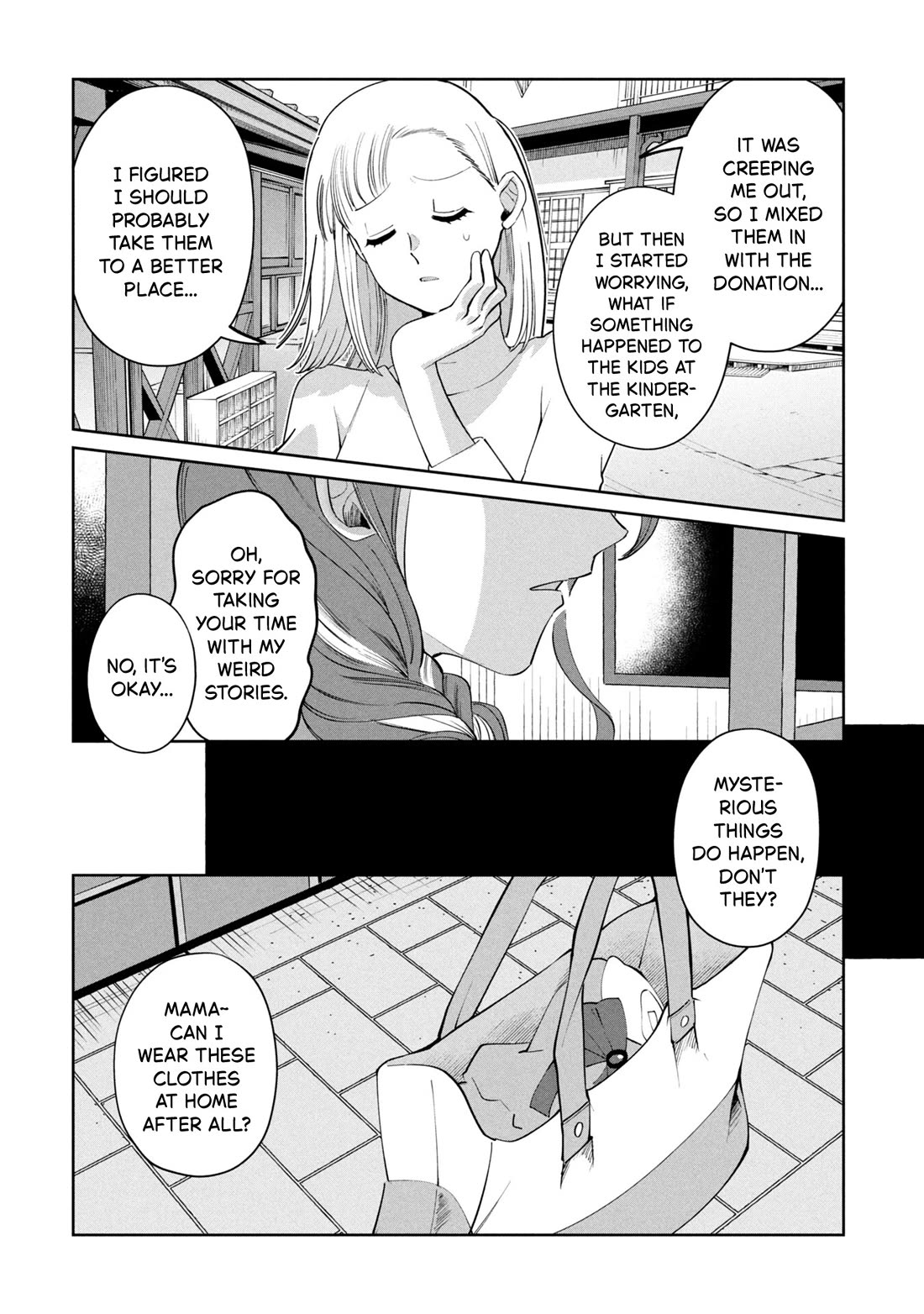 Kaya-chan isn't scary Chapter 50 page 28 - Chapter 50: Hand-me-downs aren't scary