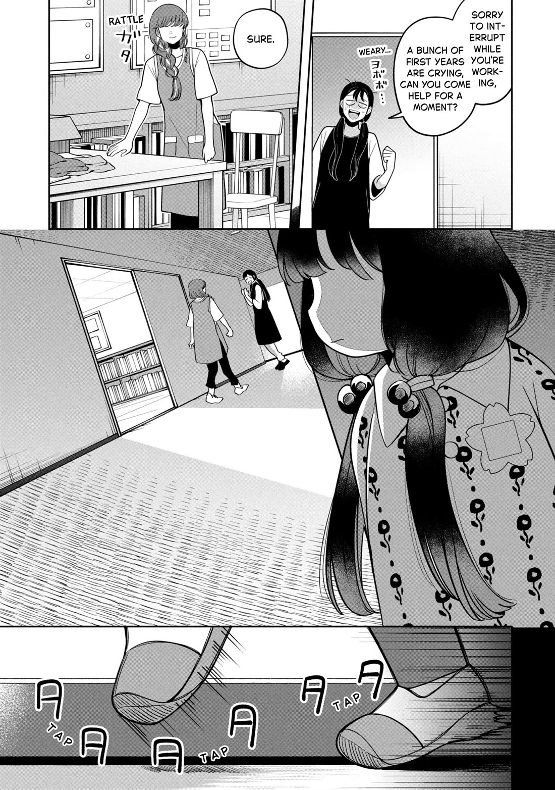 Kaya-chan isn't scary Chapter 50 page 9 - Chapter 50: Hand-me-downs aren't scary