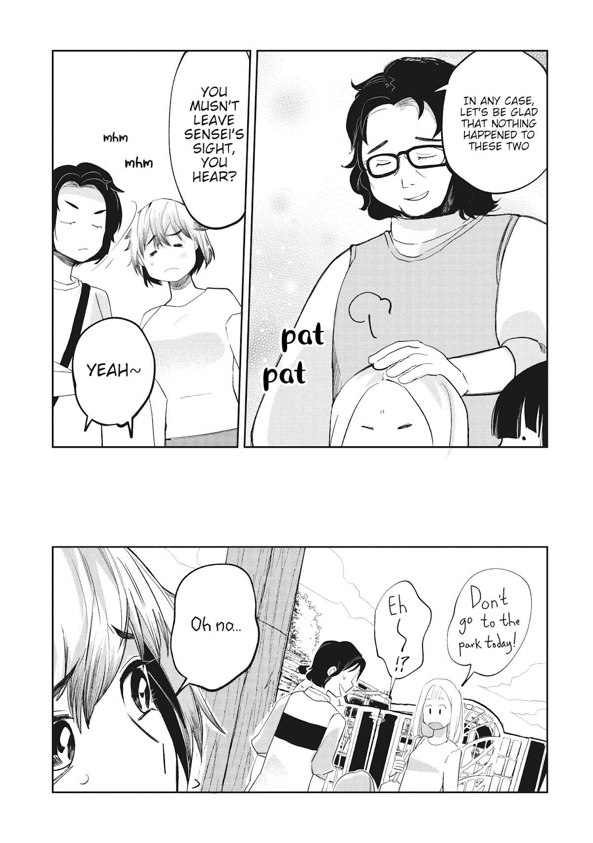Kaya-chan isn't scary Chapter 6 page 3 - Chapter 6: Strangers are not scary