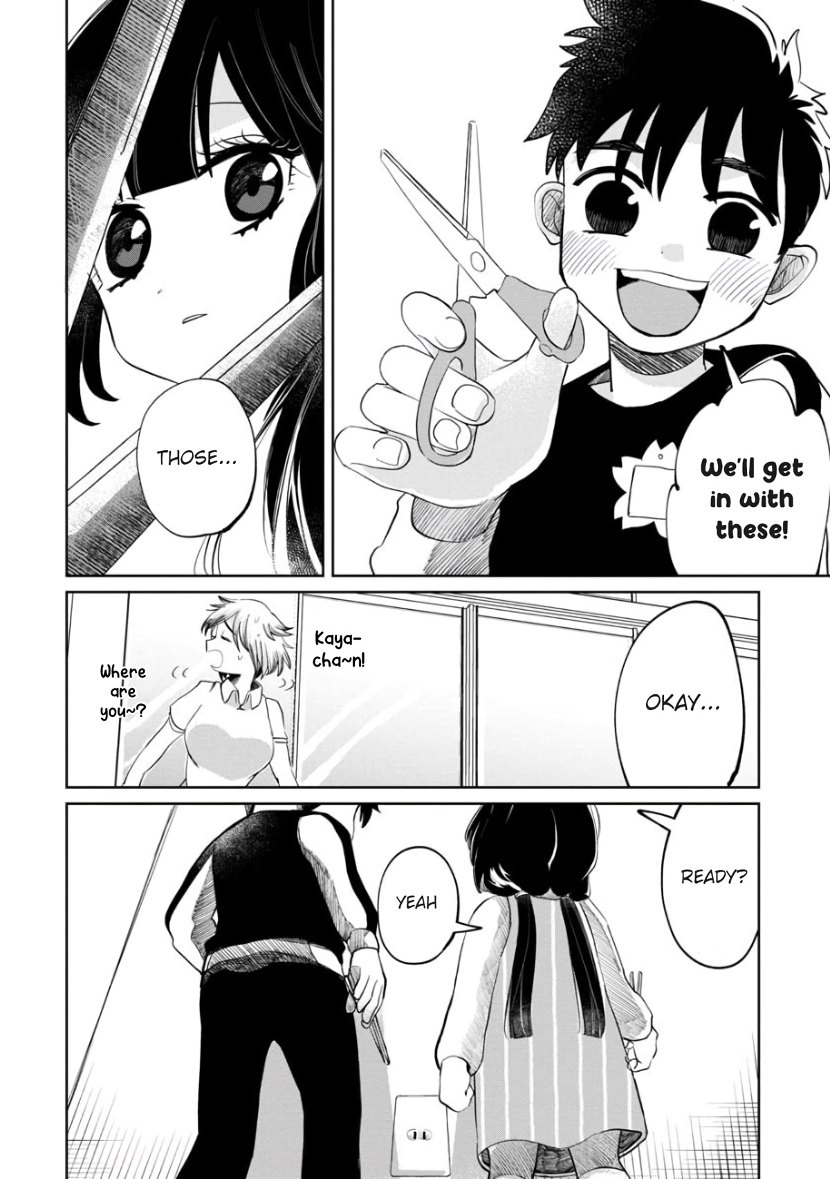 Kaya-chan isn't scary Chapter 7 page 12 - Chapter 7: Outlets are not scary