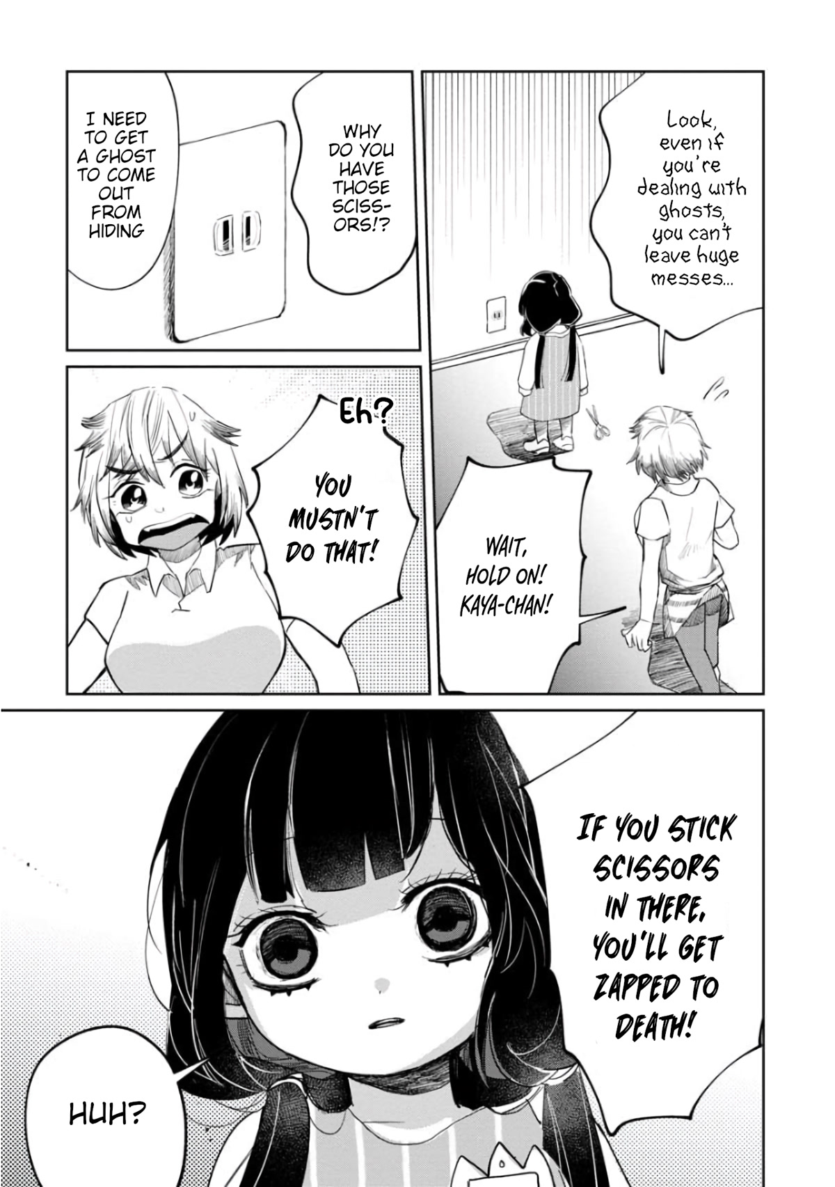 Kaya-chan isn't scary Chapter 7 page 20 - Chapter 7: Outlets are not scary