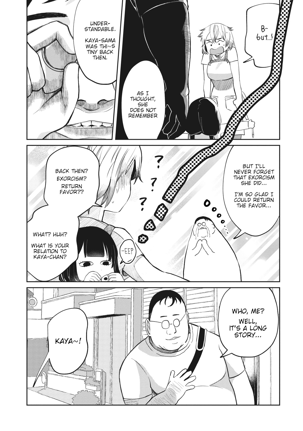 Kaya-chan isn't scary Chapter 7 page 3 - Chapter 7: Outlets are not scary