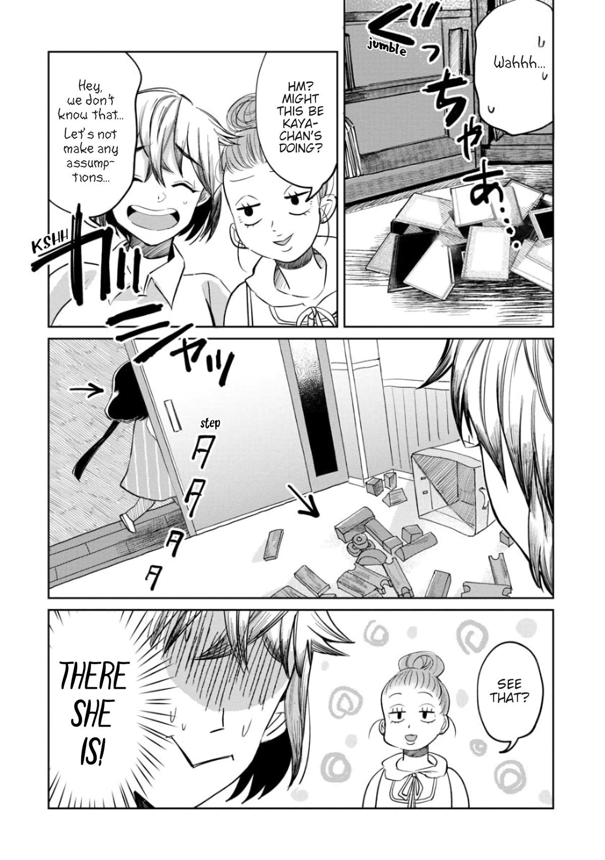 Kaya-chan isn't scary Chapter 7 page 8 - Chapter 7: Outlets are not scary