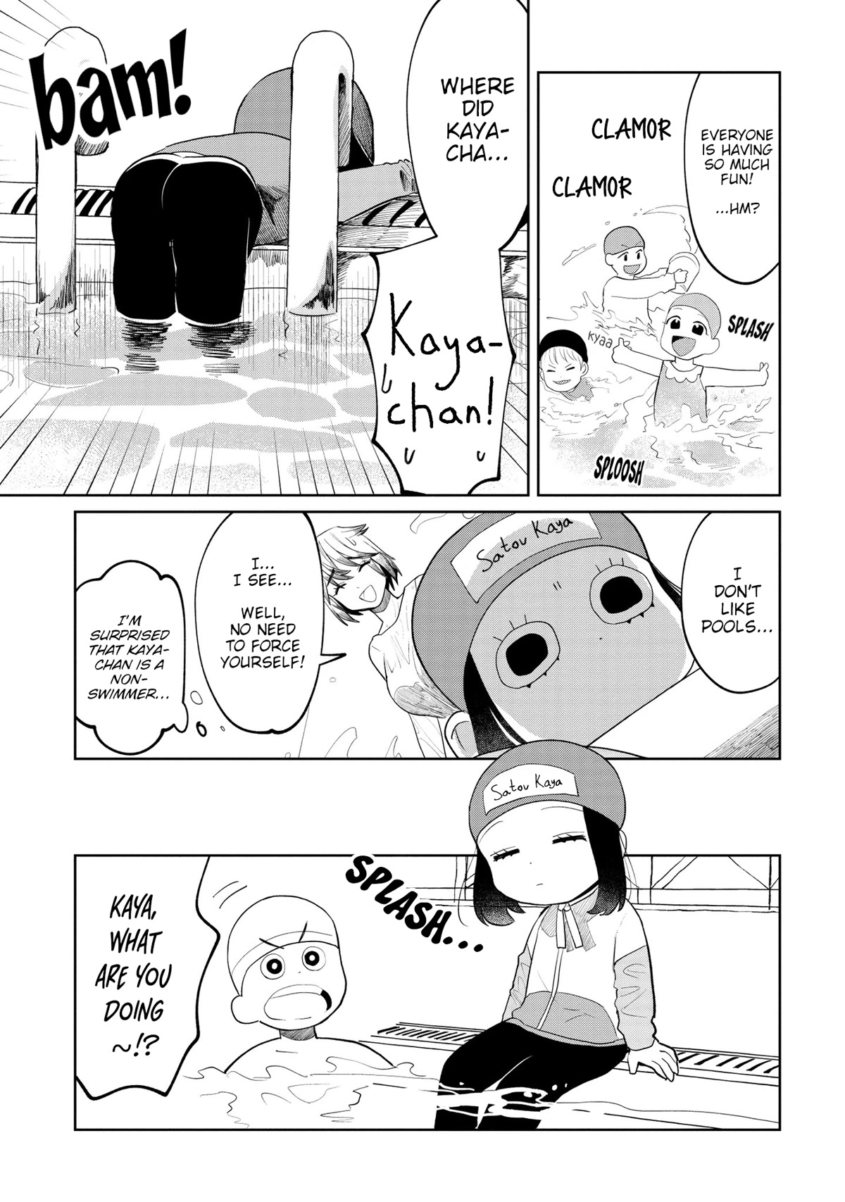 Kaya-chan isn't scary Chapter 9 page 9 - Chapter 9: Pools are not scary