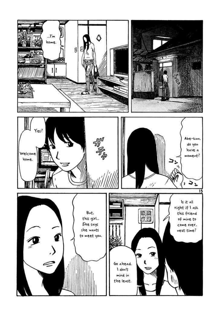 Kayou Yoru 9-ji Chapter 2 page 15 - Chapter 2 : Don't run, Abe-kun