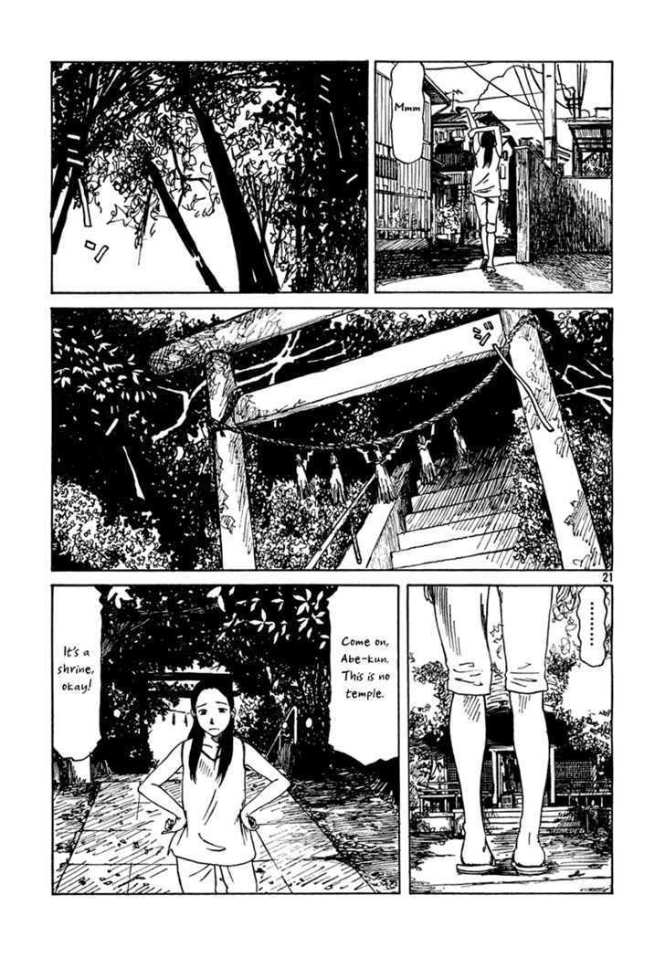 Kayou Yoru 9-ji Chapter 2 page 21 - Chapter 2 : Don't run, Abe-kun